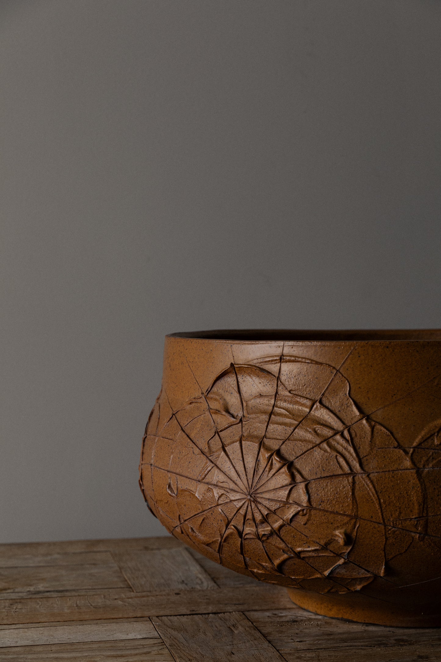 Model 5043 "Solar" Planter by David Cressey in Glazed Golden Ochre