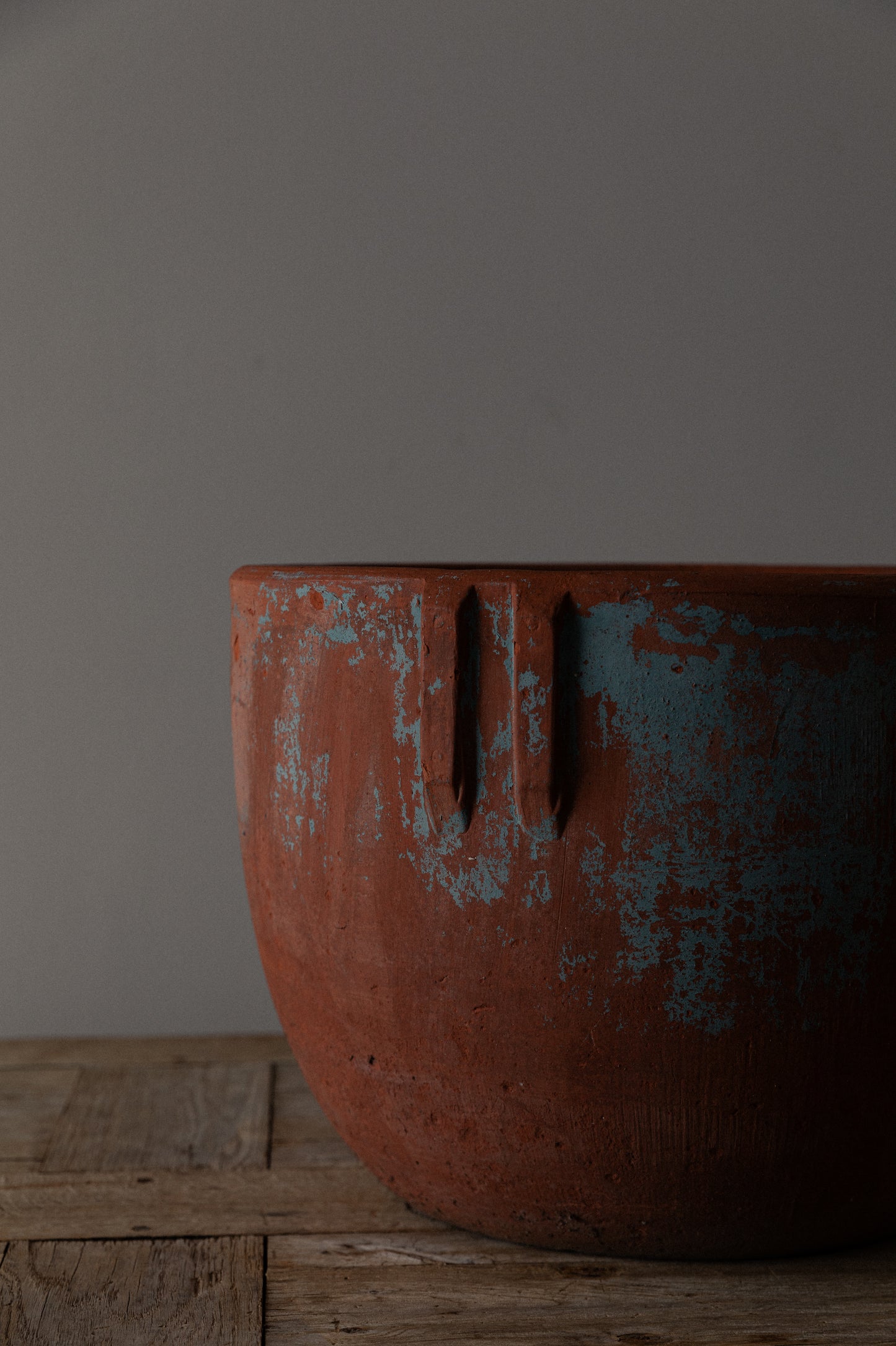 Terracotta "Indian Pot" by Bauer Pottery