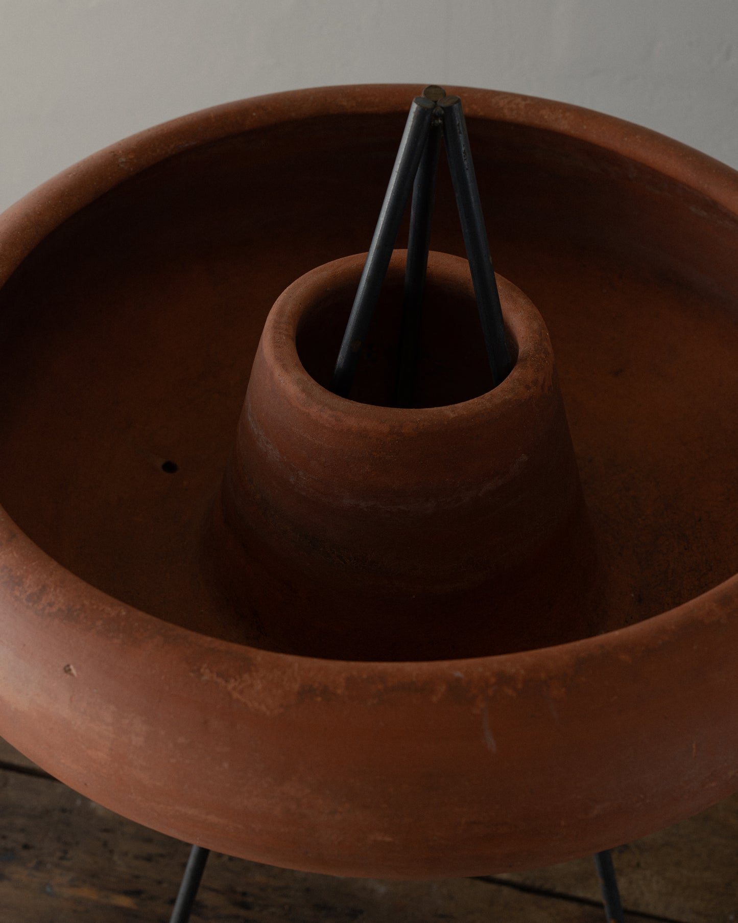 'Sombrero' Planter by John Follis and Rex Goode