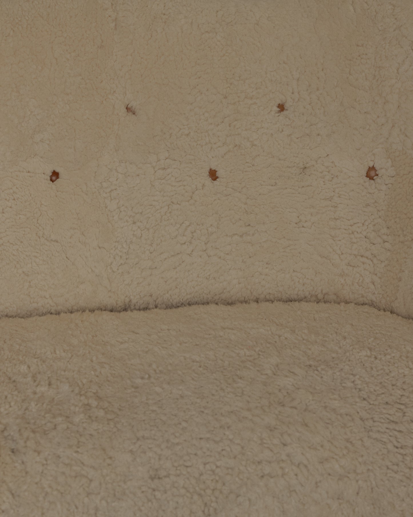 Scandinavian Vintage Sheepskin Sofa