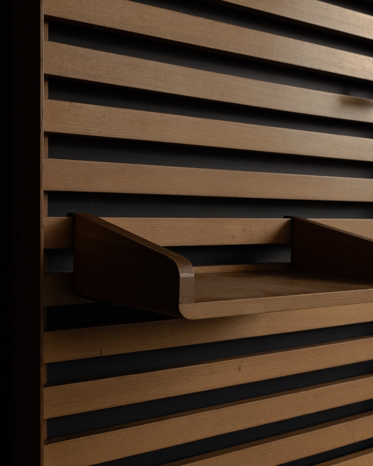 Le Corbusier for the Unité d'Habitation Wall-mounted coat rack