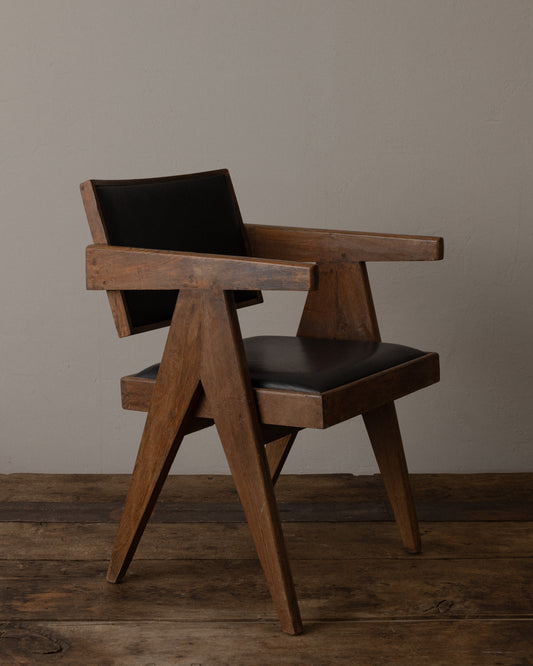 Pair of Office Chairs by Pierre Jeanneret