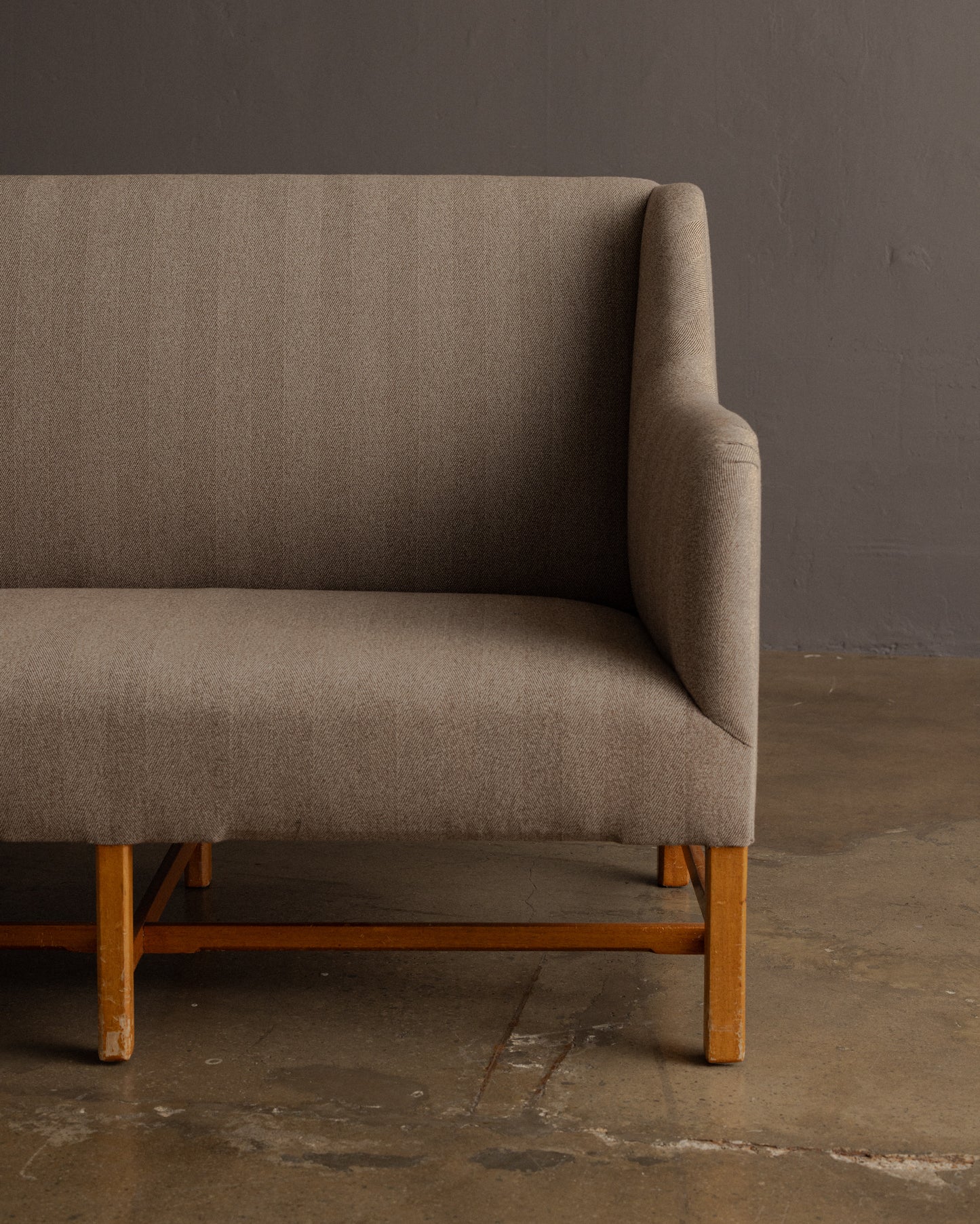 Upholstered Settee by Kaare Klint