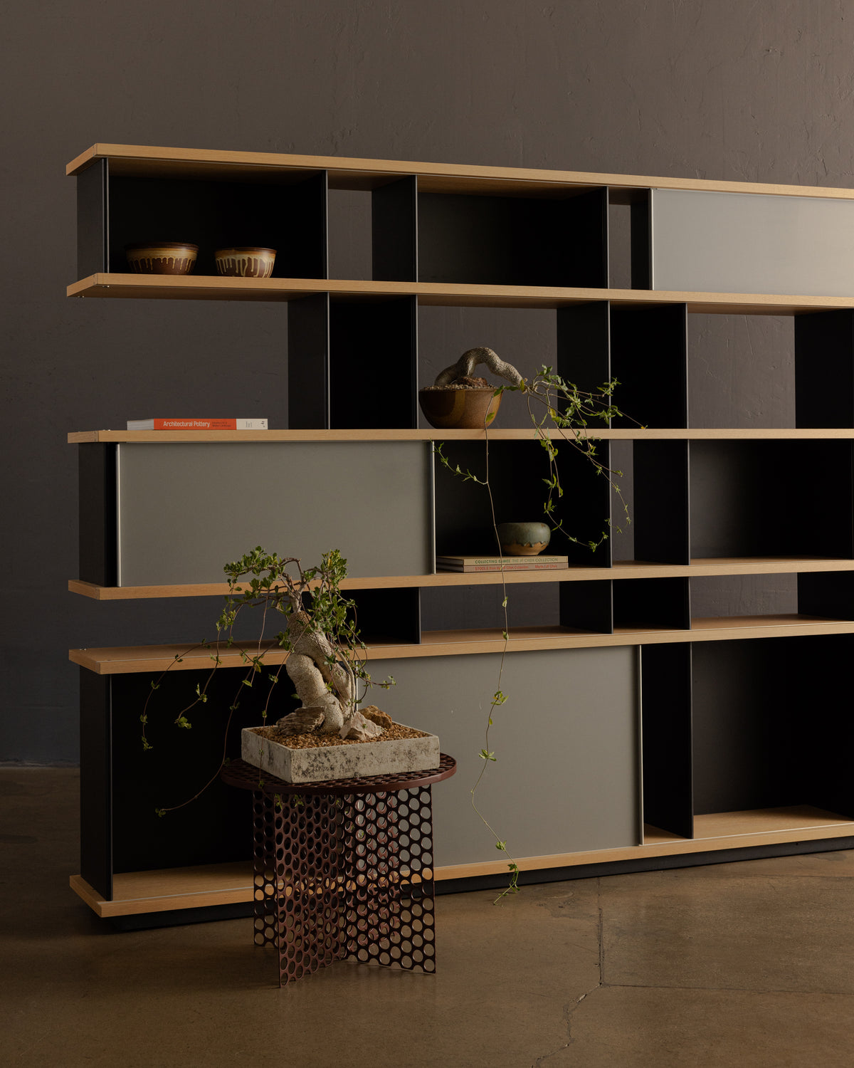 Perforated Side Table — Los Angeles, Contemporary