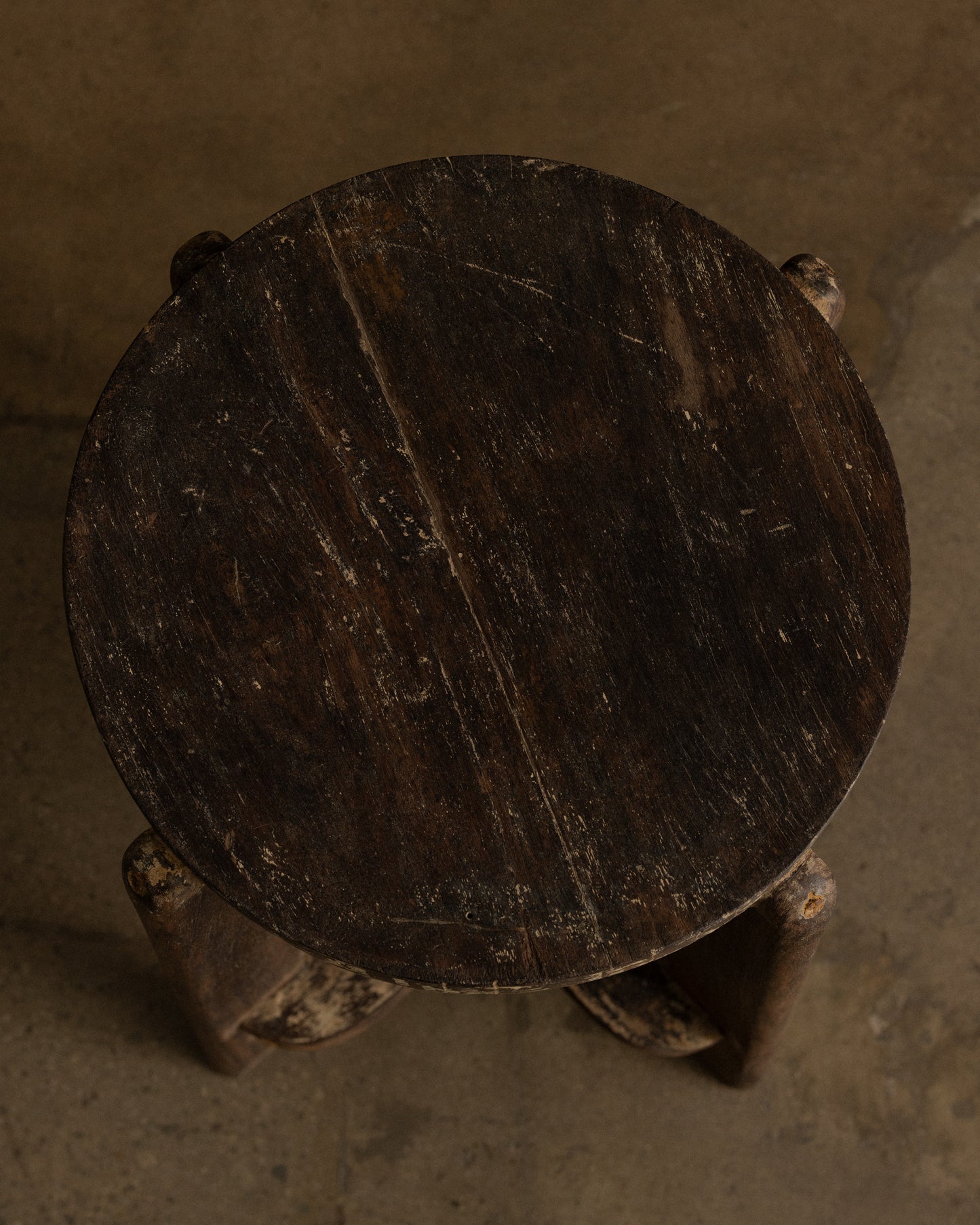 Set of Four Stools by Pierre Jeanneret