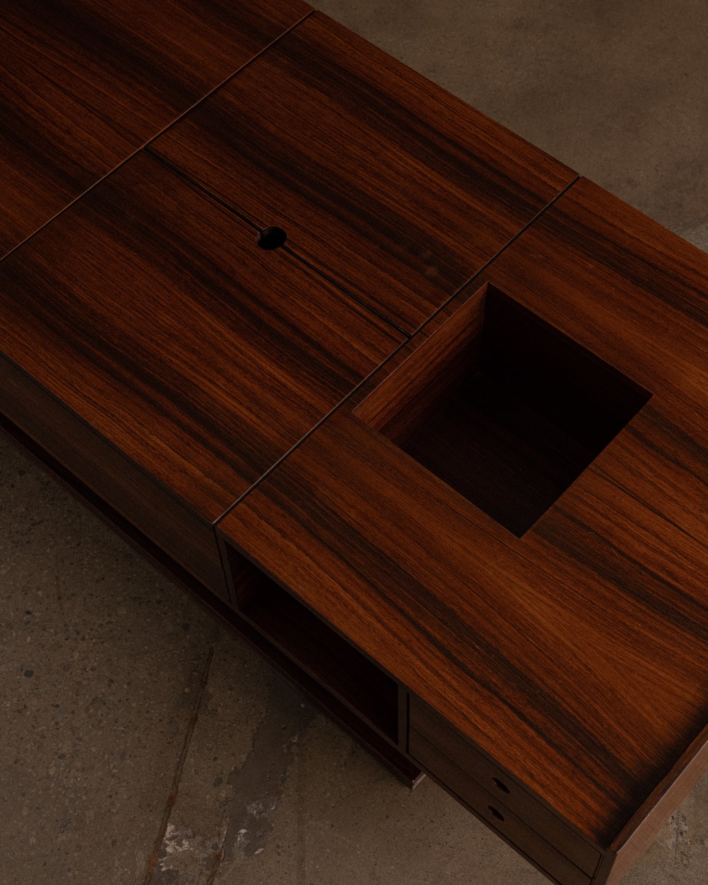 Mid-Century Modern Rosewood Coffee Table