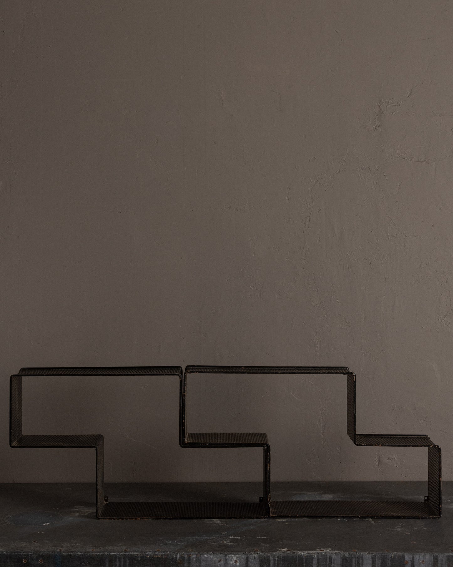 Mathieu Matégot — Modular Metal Mesh Shelving