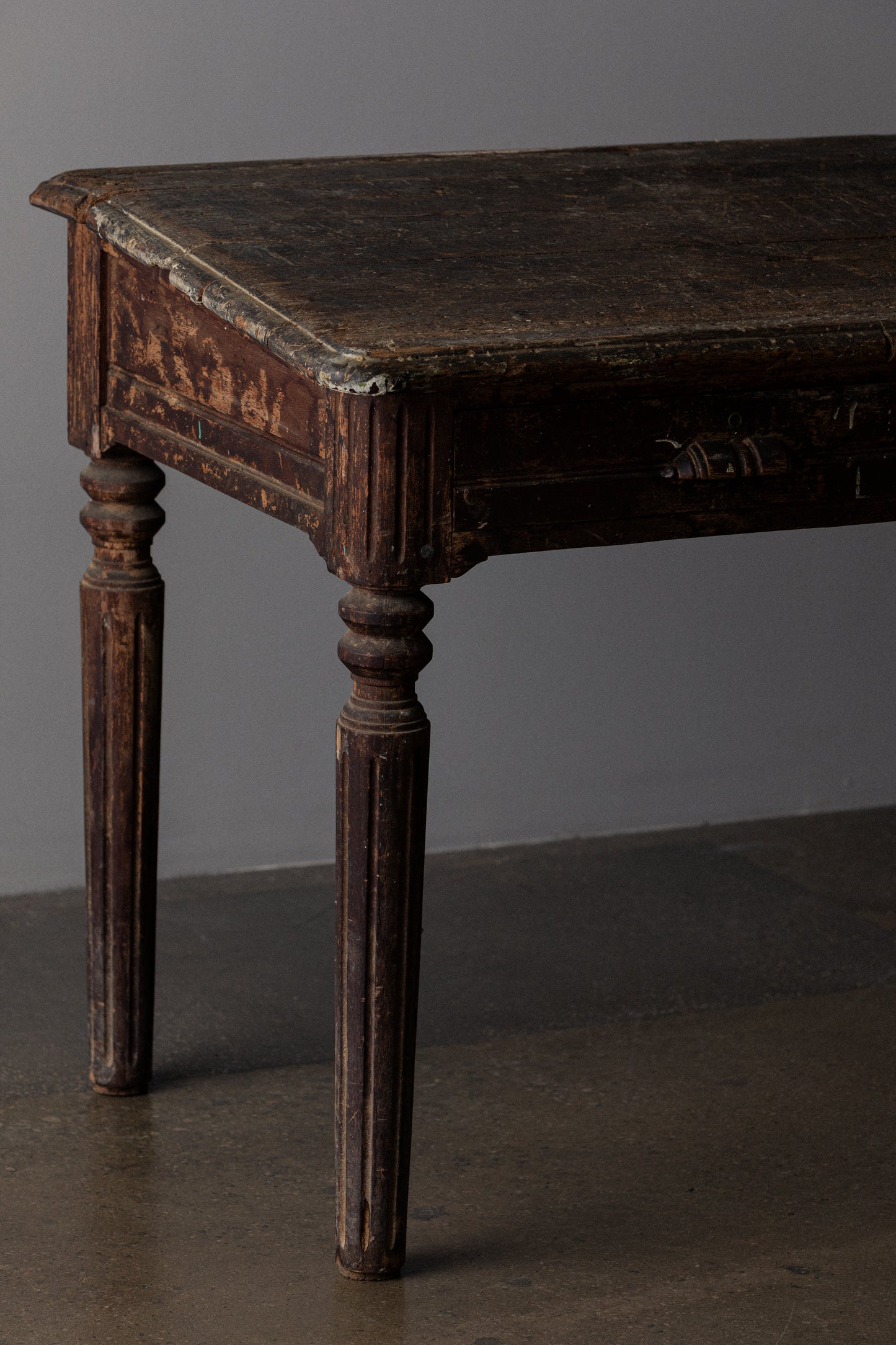 Early American Two Drawer Desk