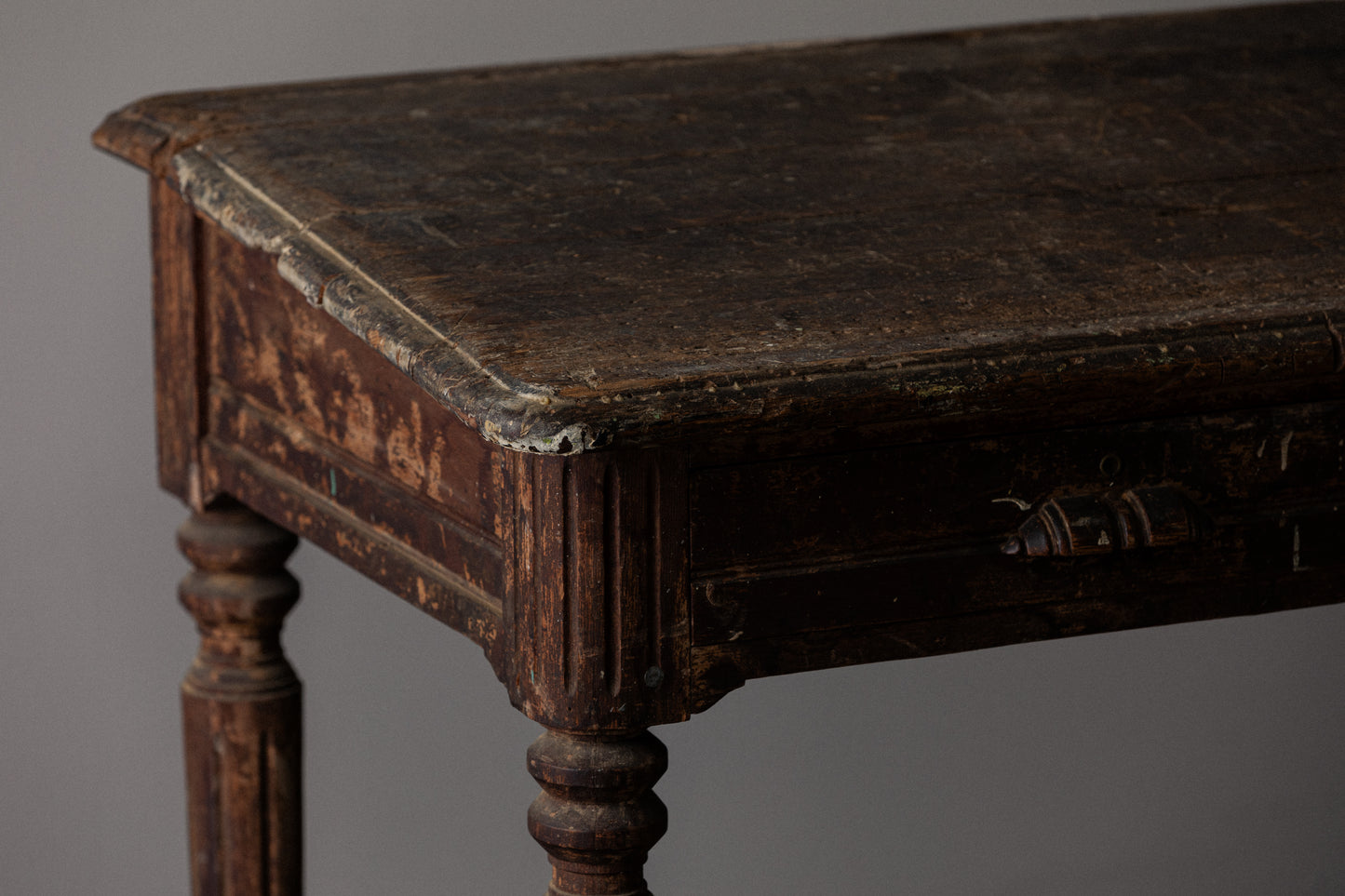 Early American Two Drawer Desk