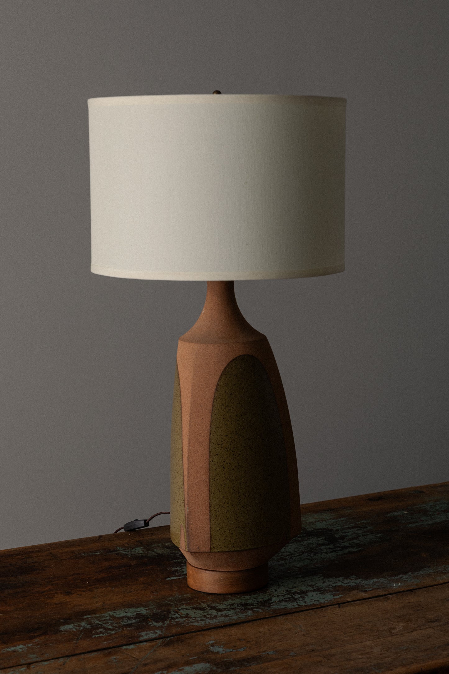 "Flame Glaze" Lamp by David Cressey