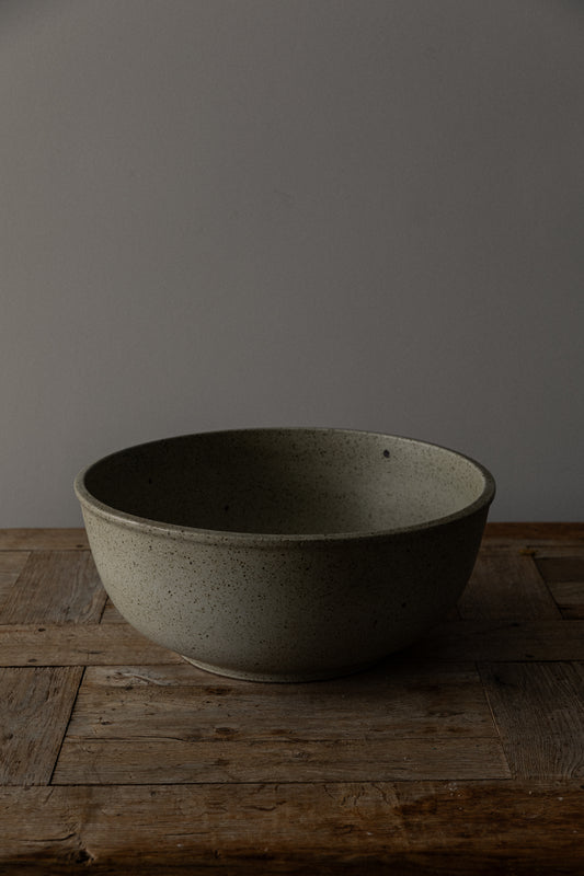 Large Speckled Bowl for Terra Major Gourmet Ware by David Cressey