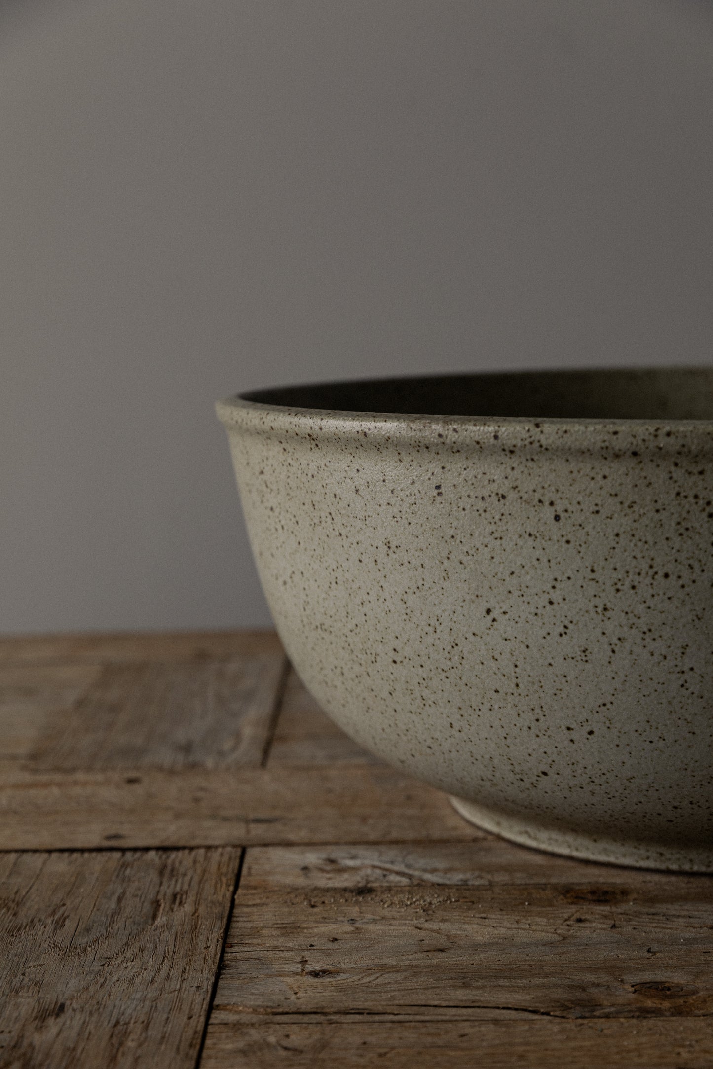 Large Speckled Bowl for Terra Major Gourmet Ware by David Cressey