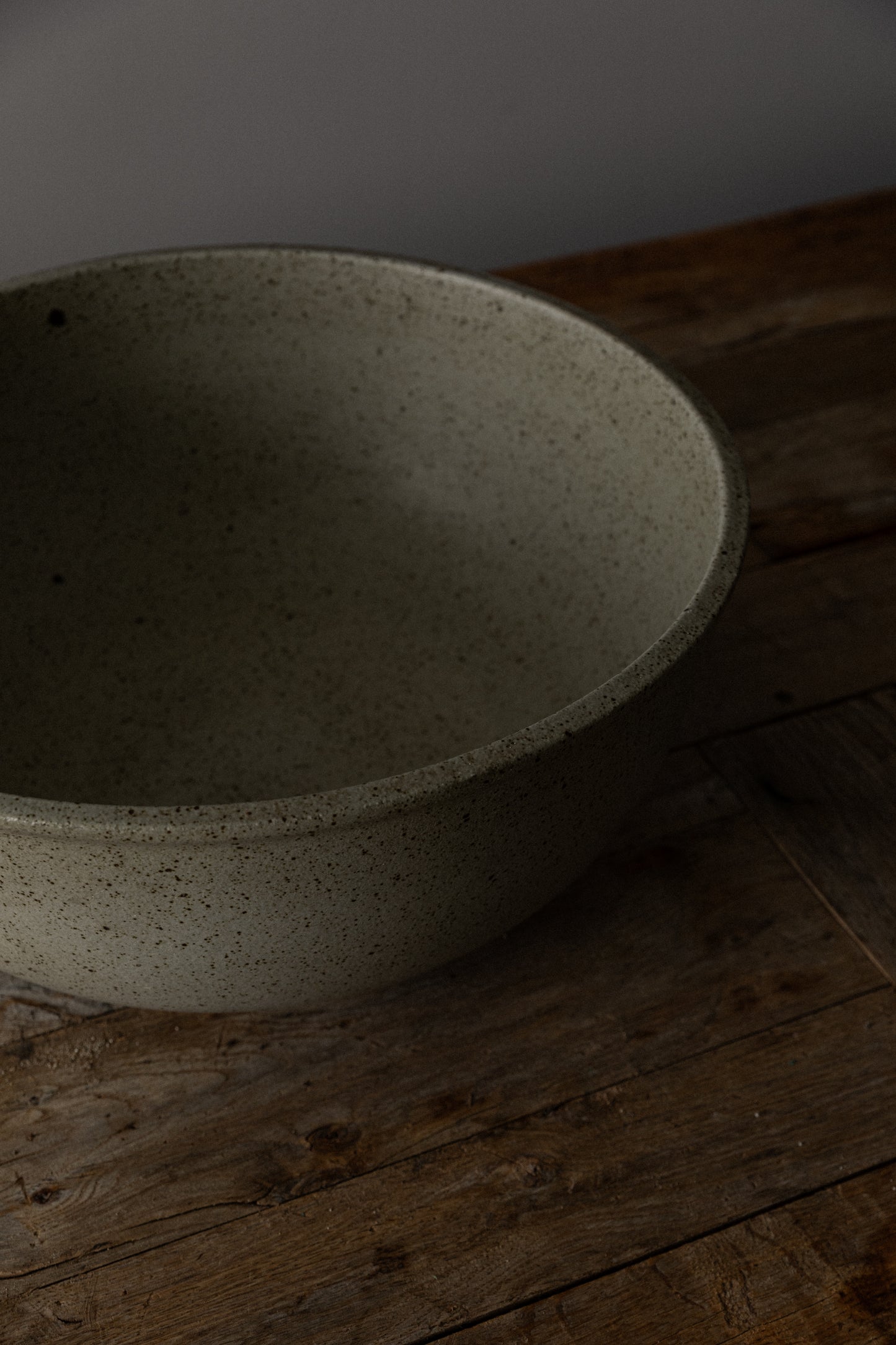 Large Speckled Bowl for Terra Major Gourmet Ware by David Cressey