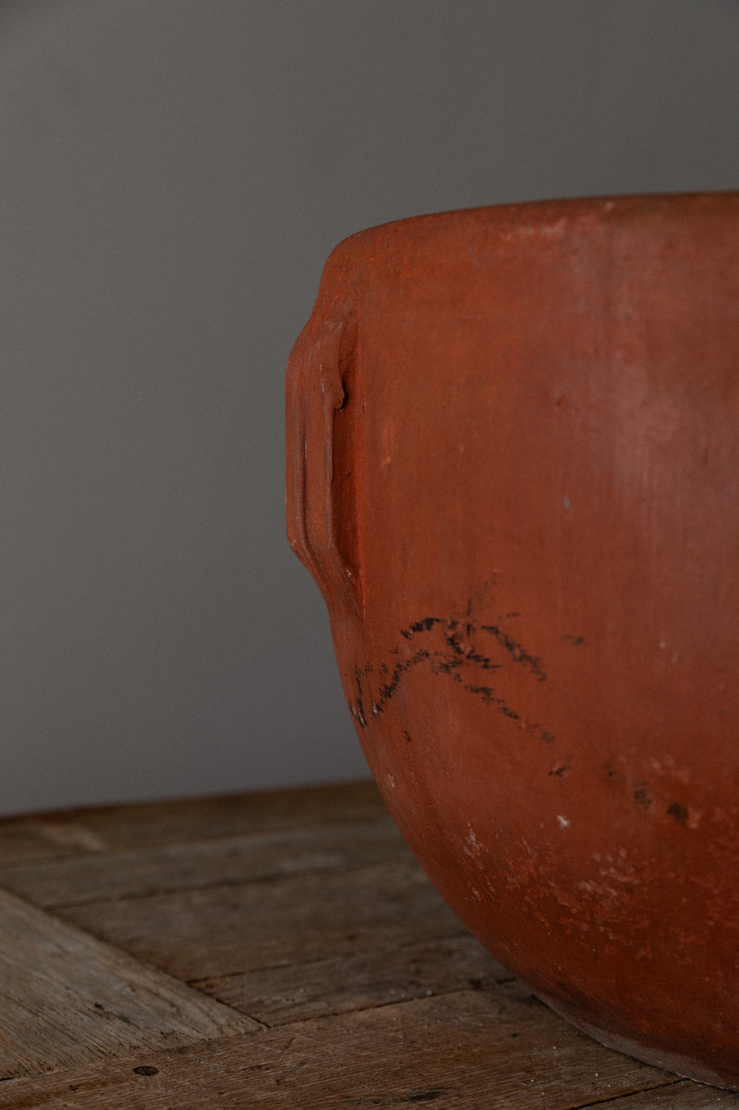 Terracotta "Indian Pot" by Bauer Pottery