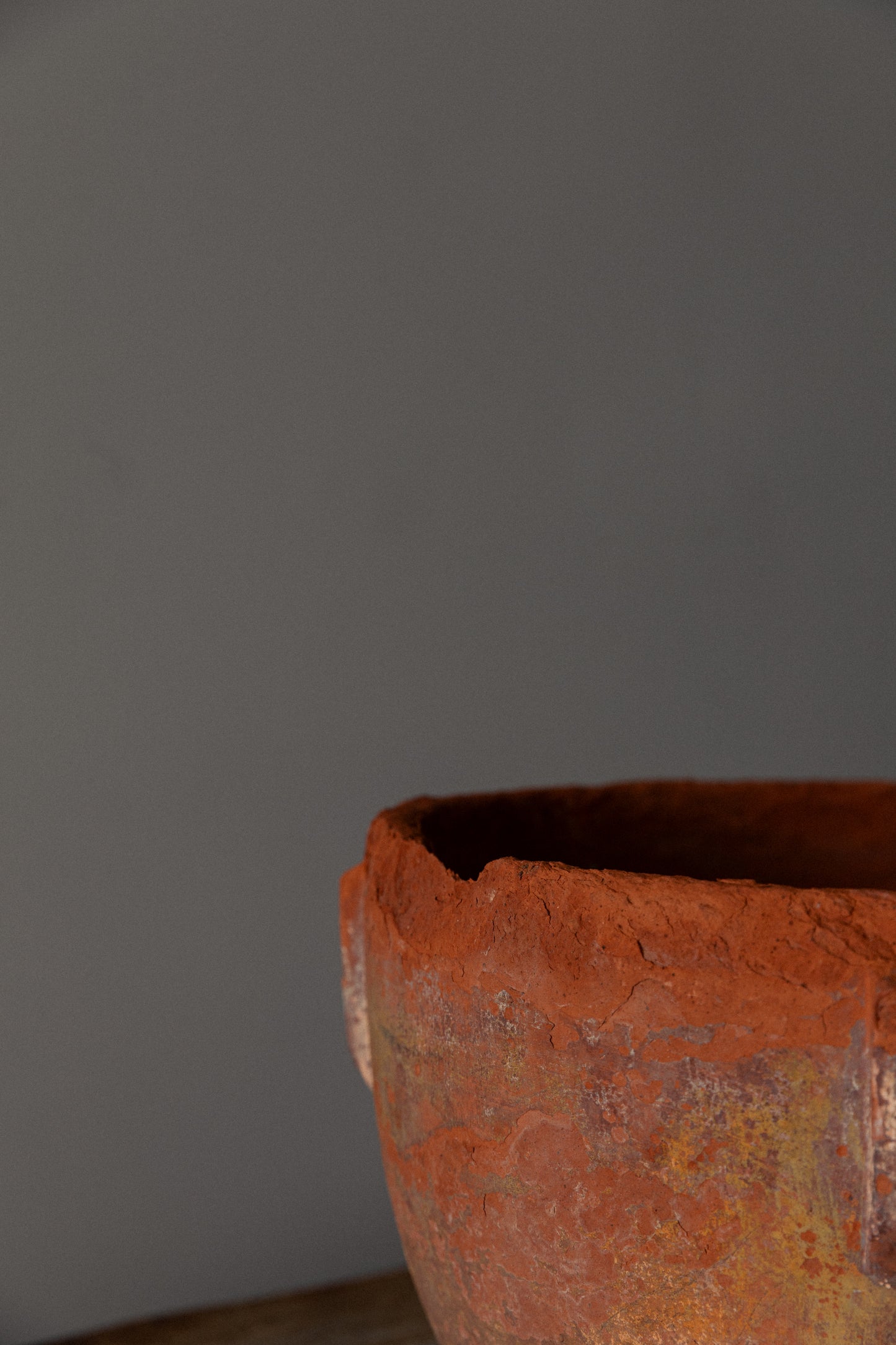 Terracotta "Indian Pot" by Bauer Pottery