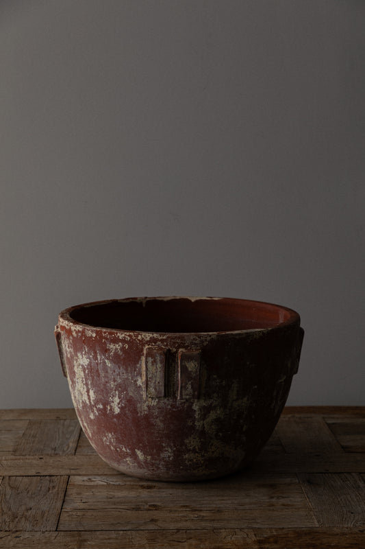 Terracotta "Indian Pot" by Bauer Pottery