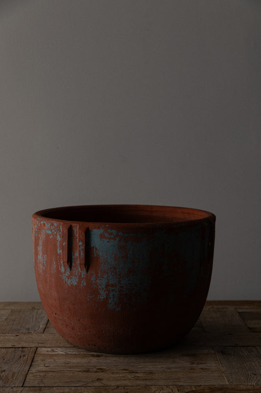 Terracotta "Indian Pot" by Bauer Pottery