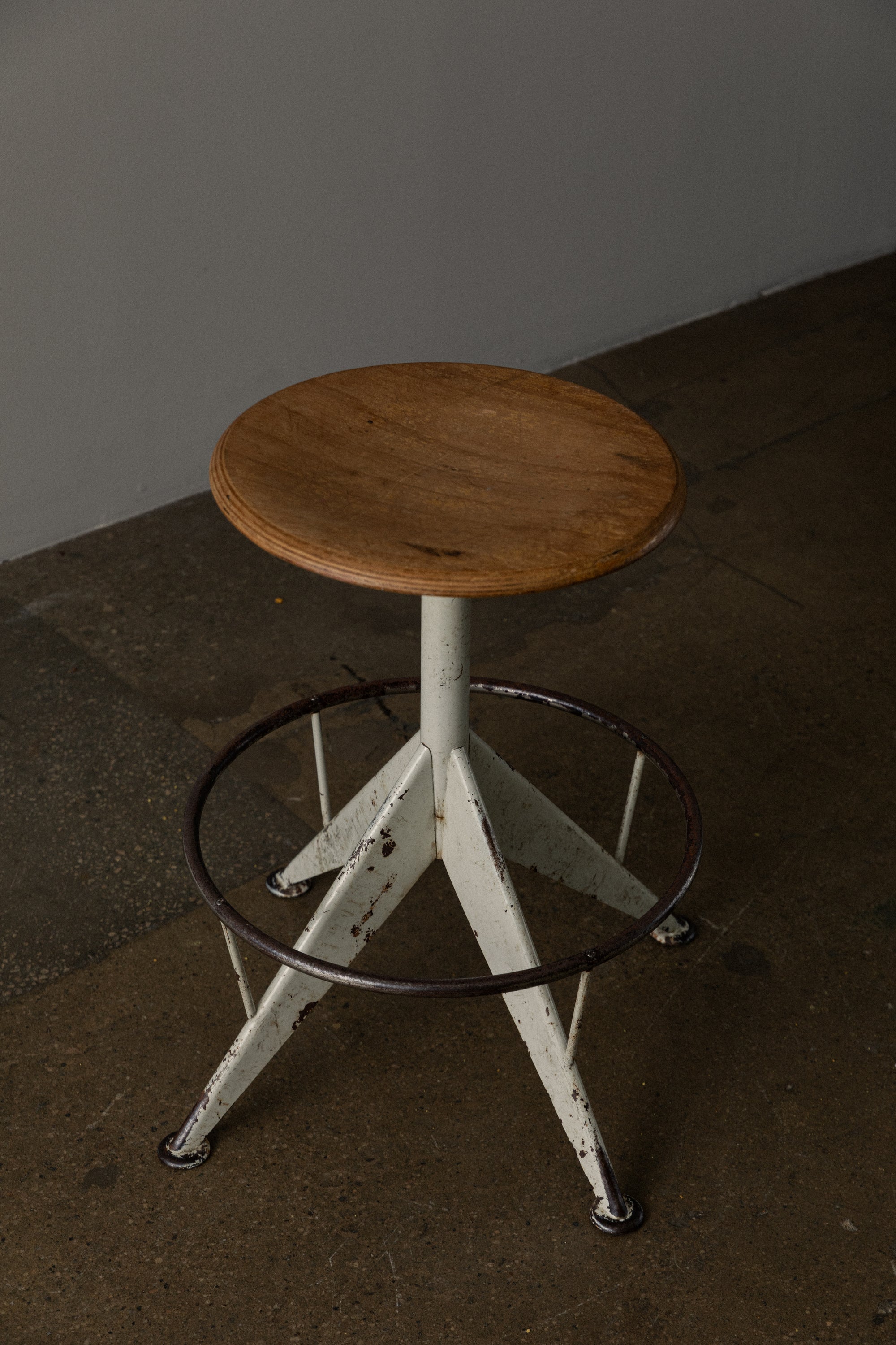 Industrial Stool Attributed to Friso Kramer