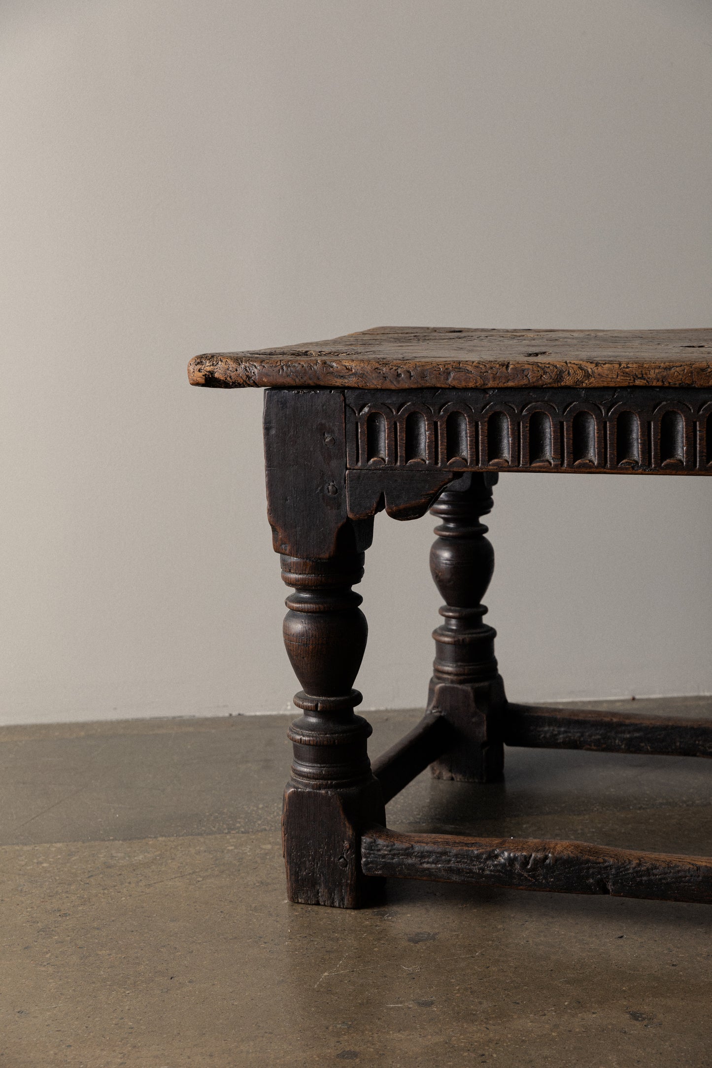 Rectangular Refractory Console Table