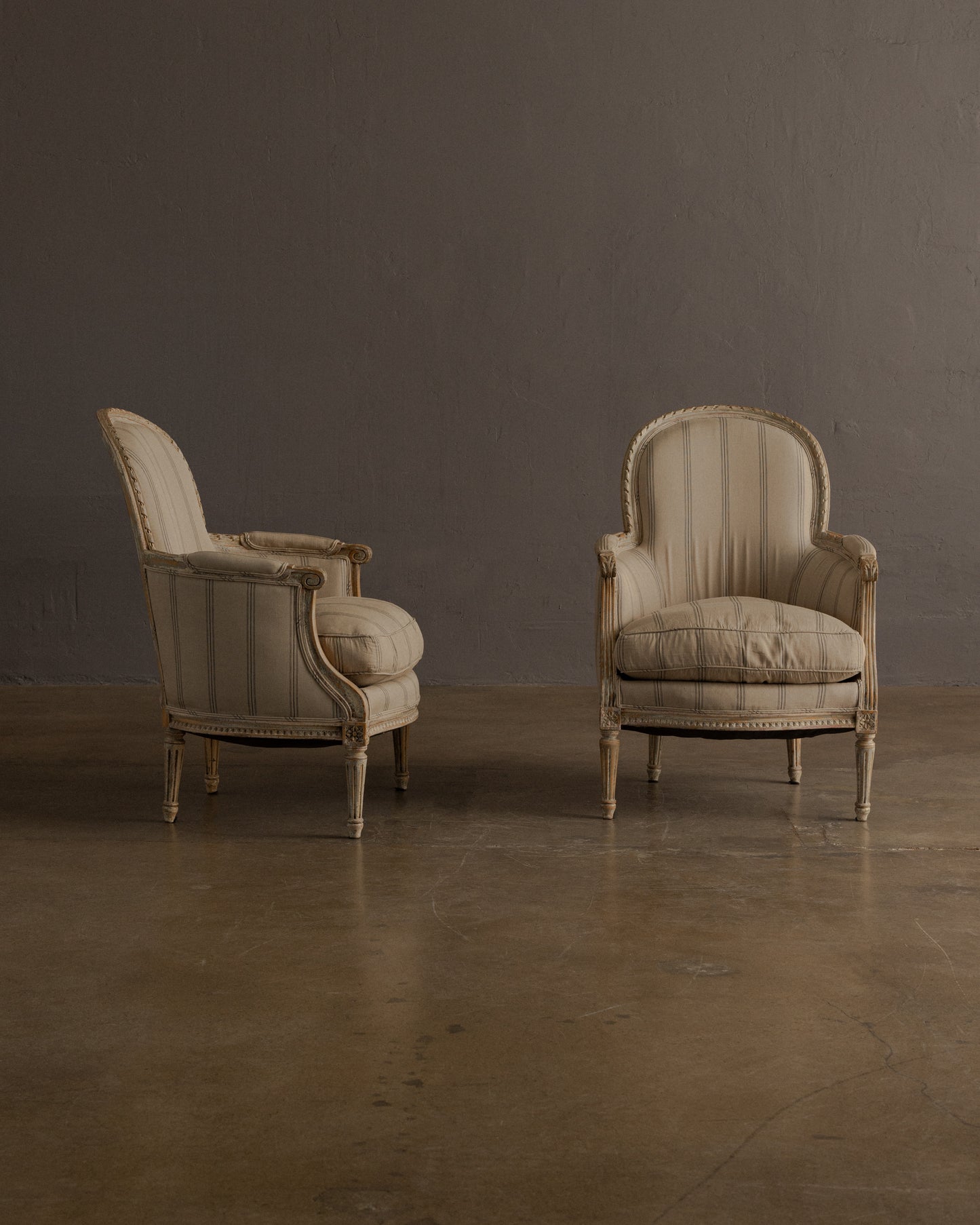 Pair of Bergères — France, 19th Century