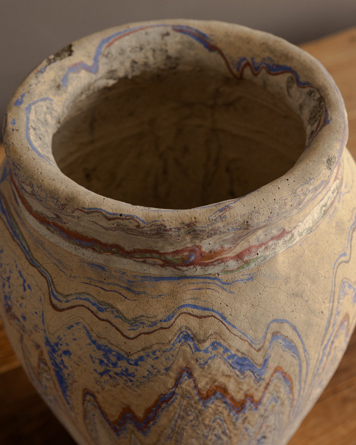 Multi-Swirl Planter — Ozarks, 1930s