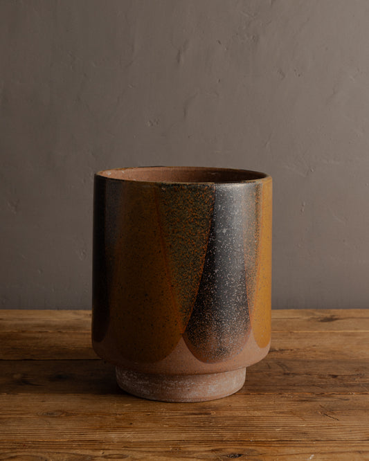 David Cressey — Flame Glaze Planter
