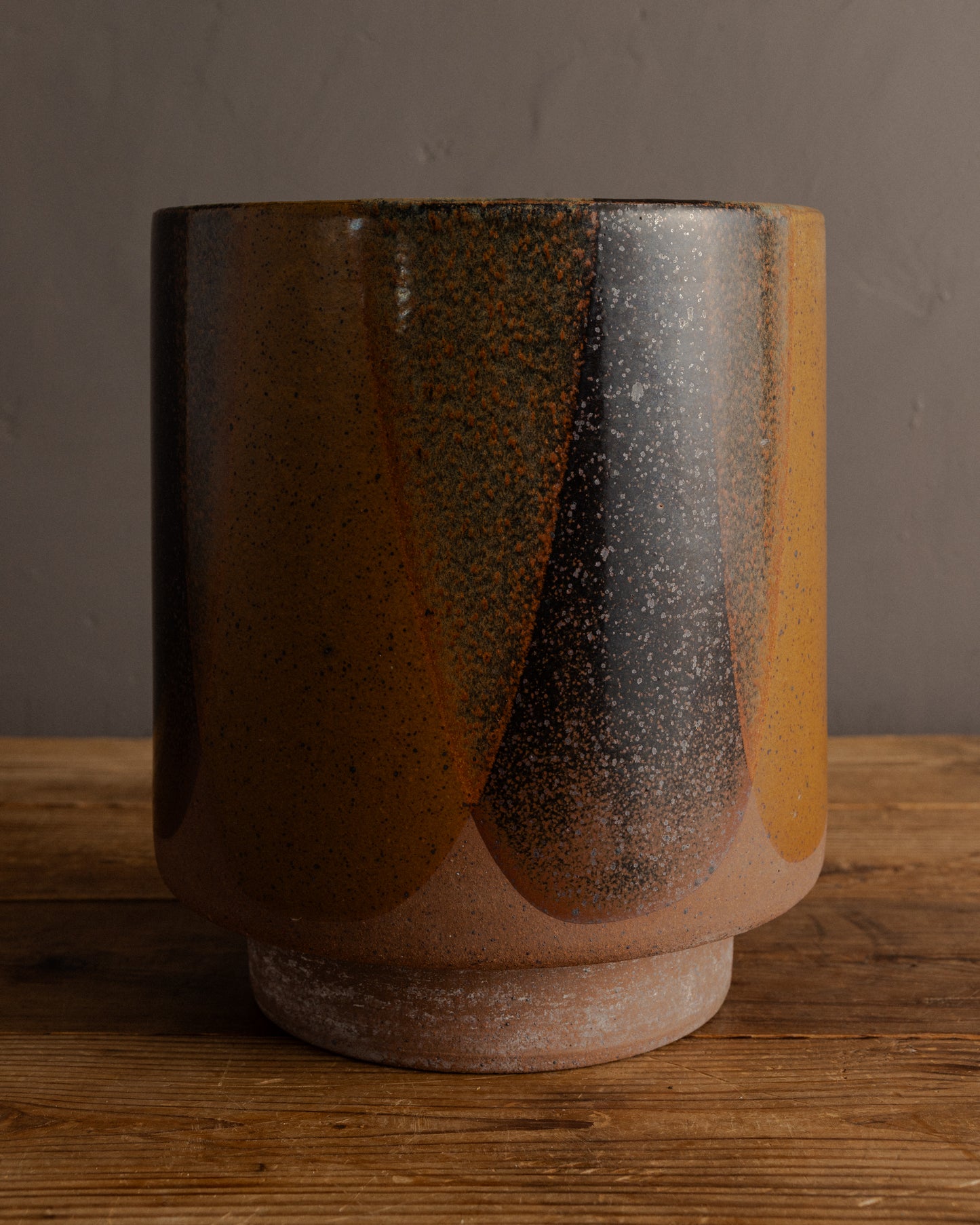 David Cressey — Flame Glaze Planter