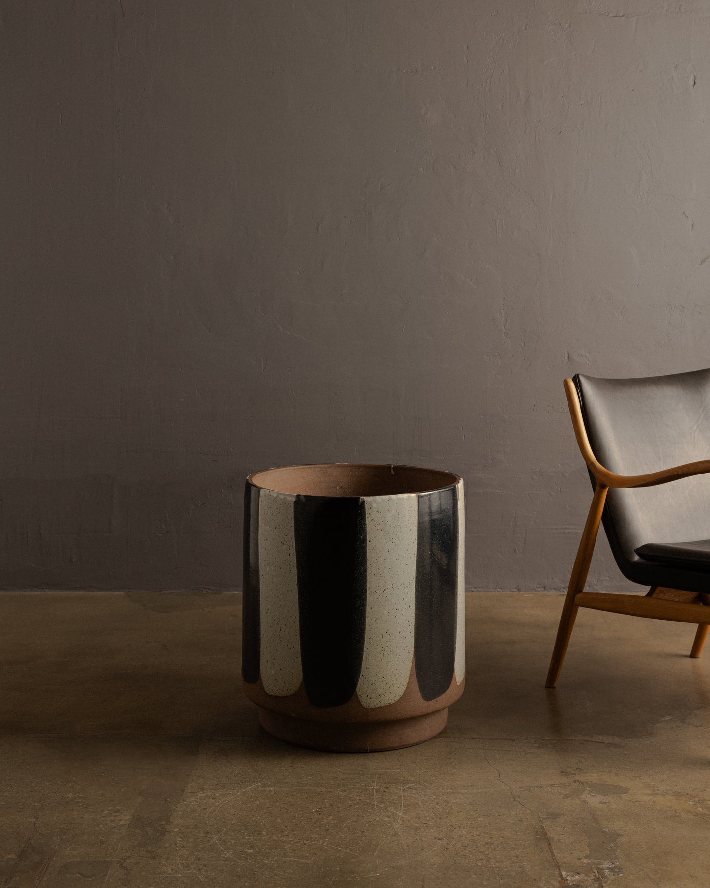 David Cressey — Flame Glaze Planter