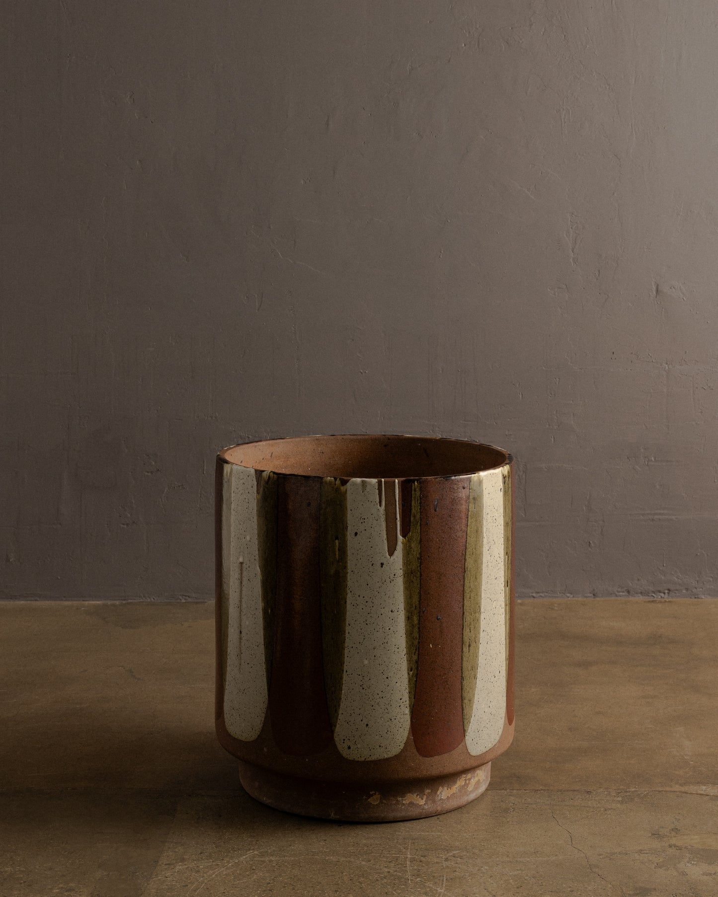 David Cressey — Flame Glaze Planter