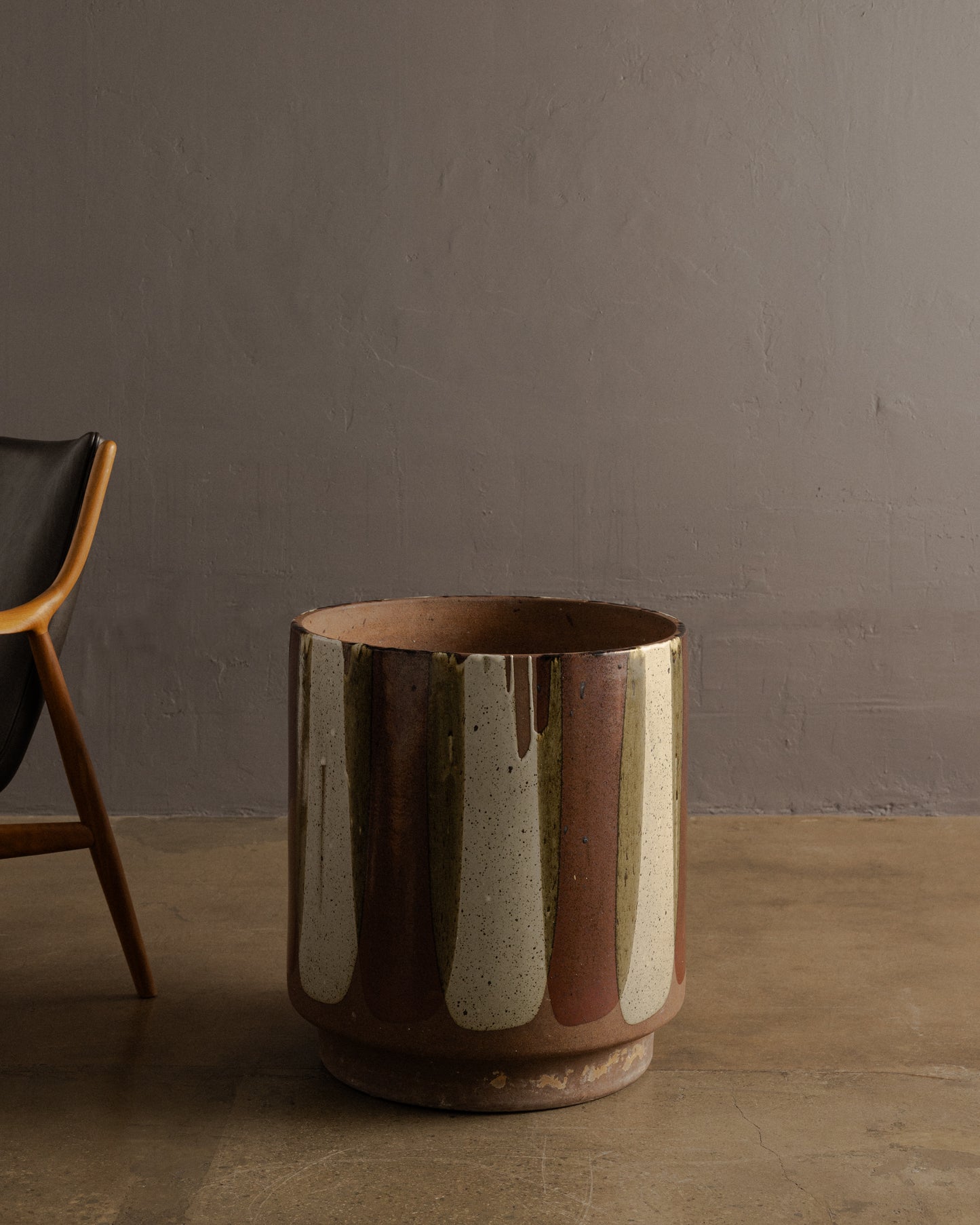 David Cressey — Flame Glaze Planter