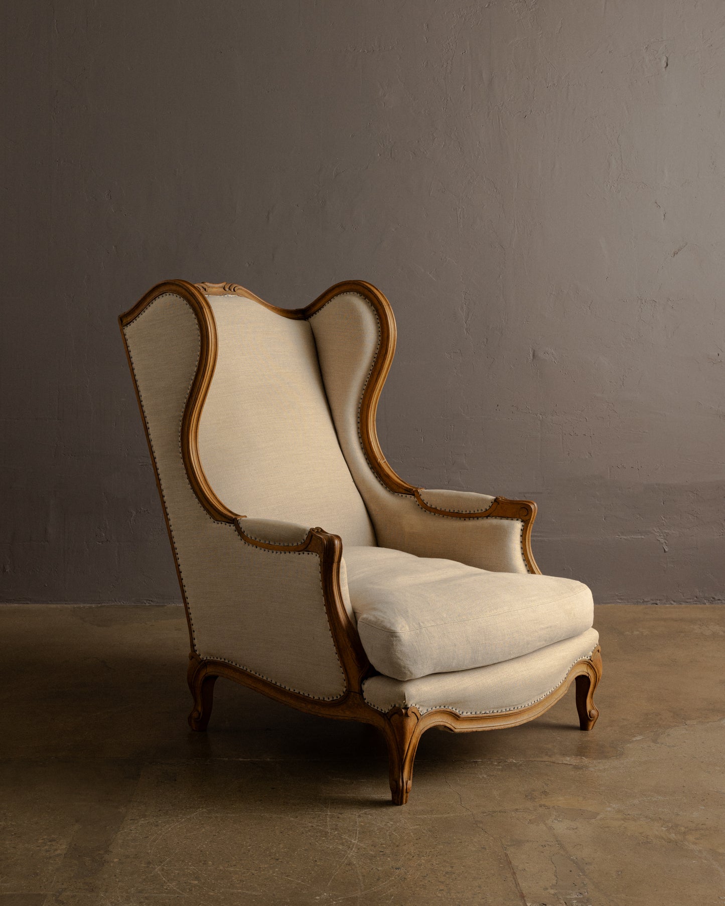 Pair of Wingback Bergères — France, 19th–Early 20th Century