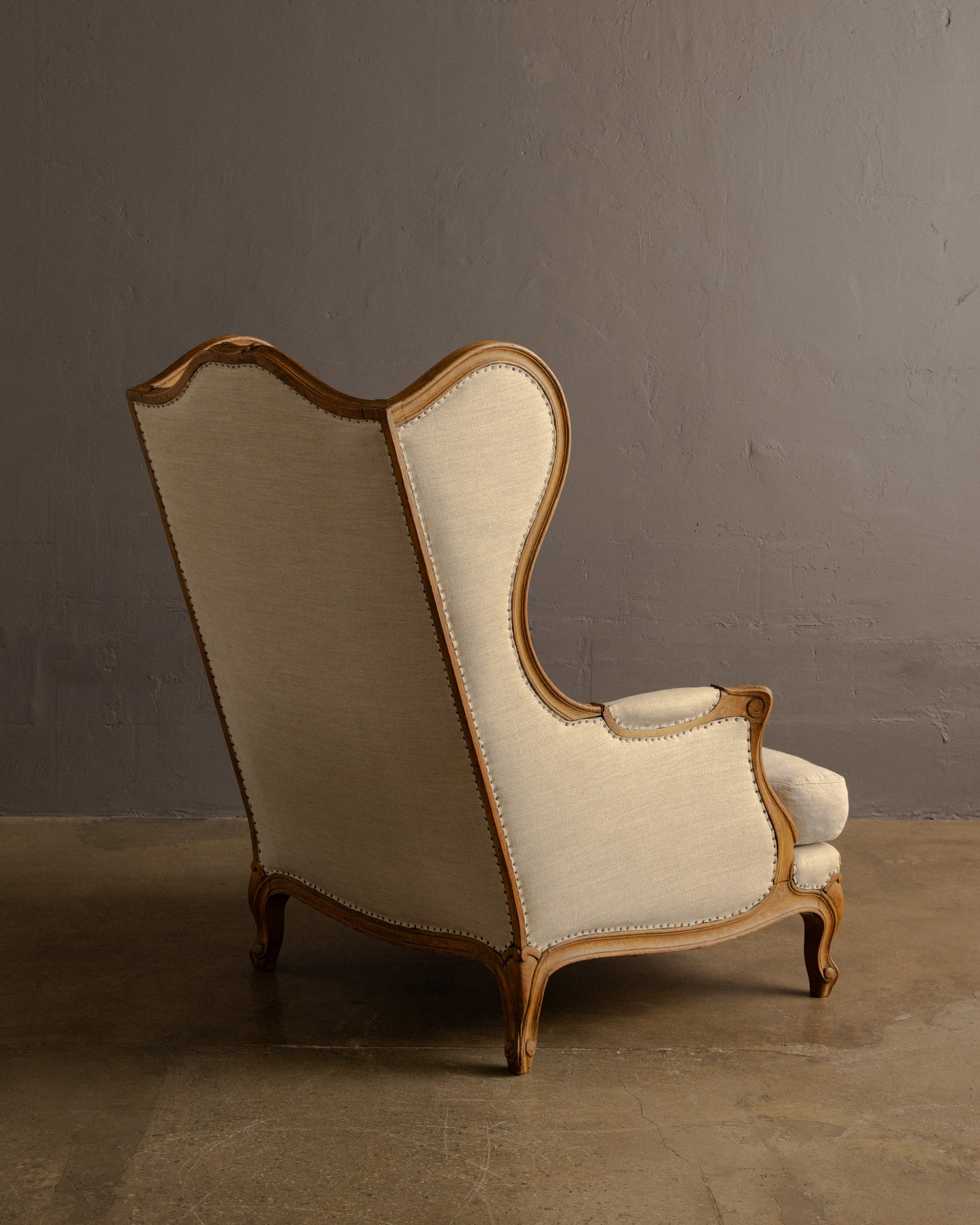 Pair of Wingback Bergères — France, 19th–Early 20th Century