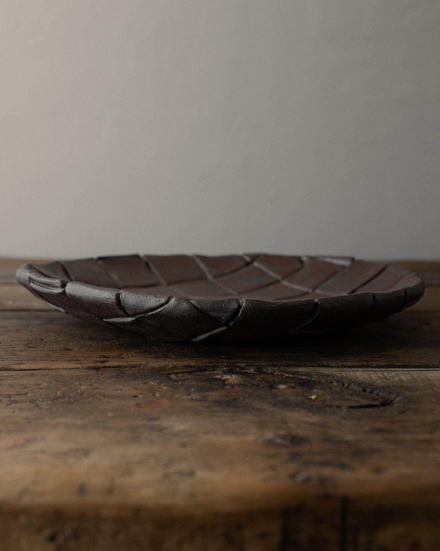 Basket Weave Platter by Candice Romanelli