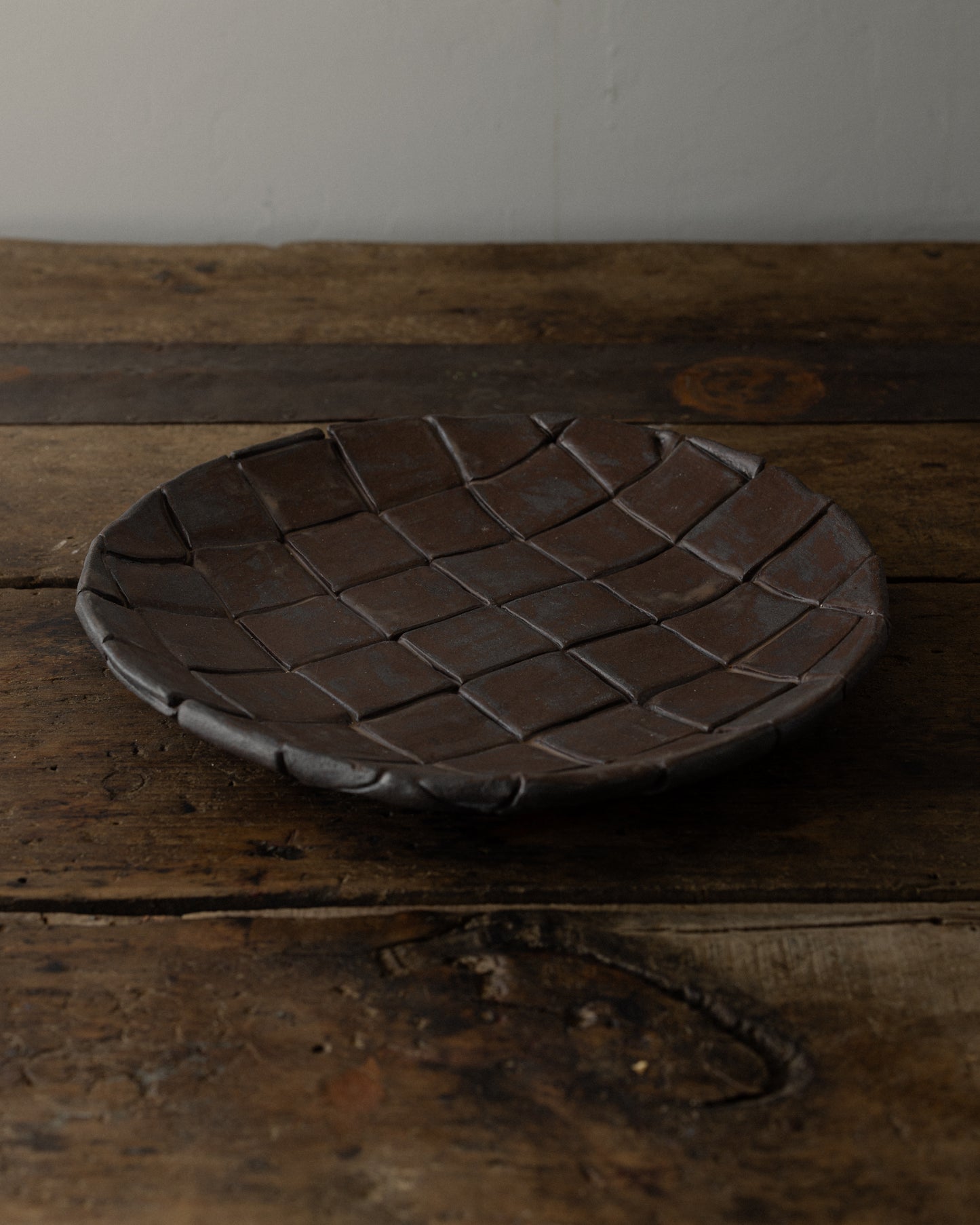 Basket Weave Platter by Candice Romanelli