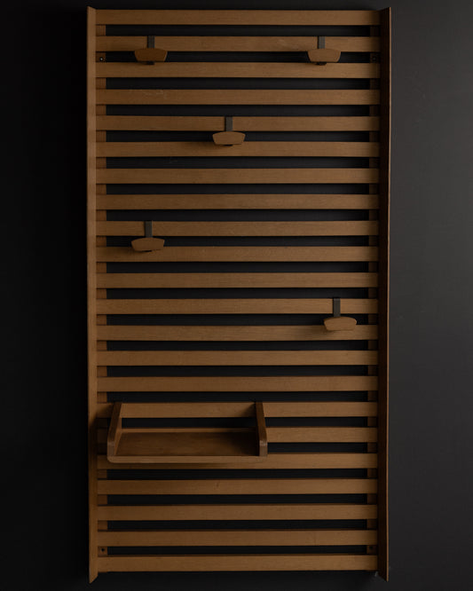 Le Corbusier for the Unité d'Habitation Wall-mounted coat rack