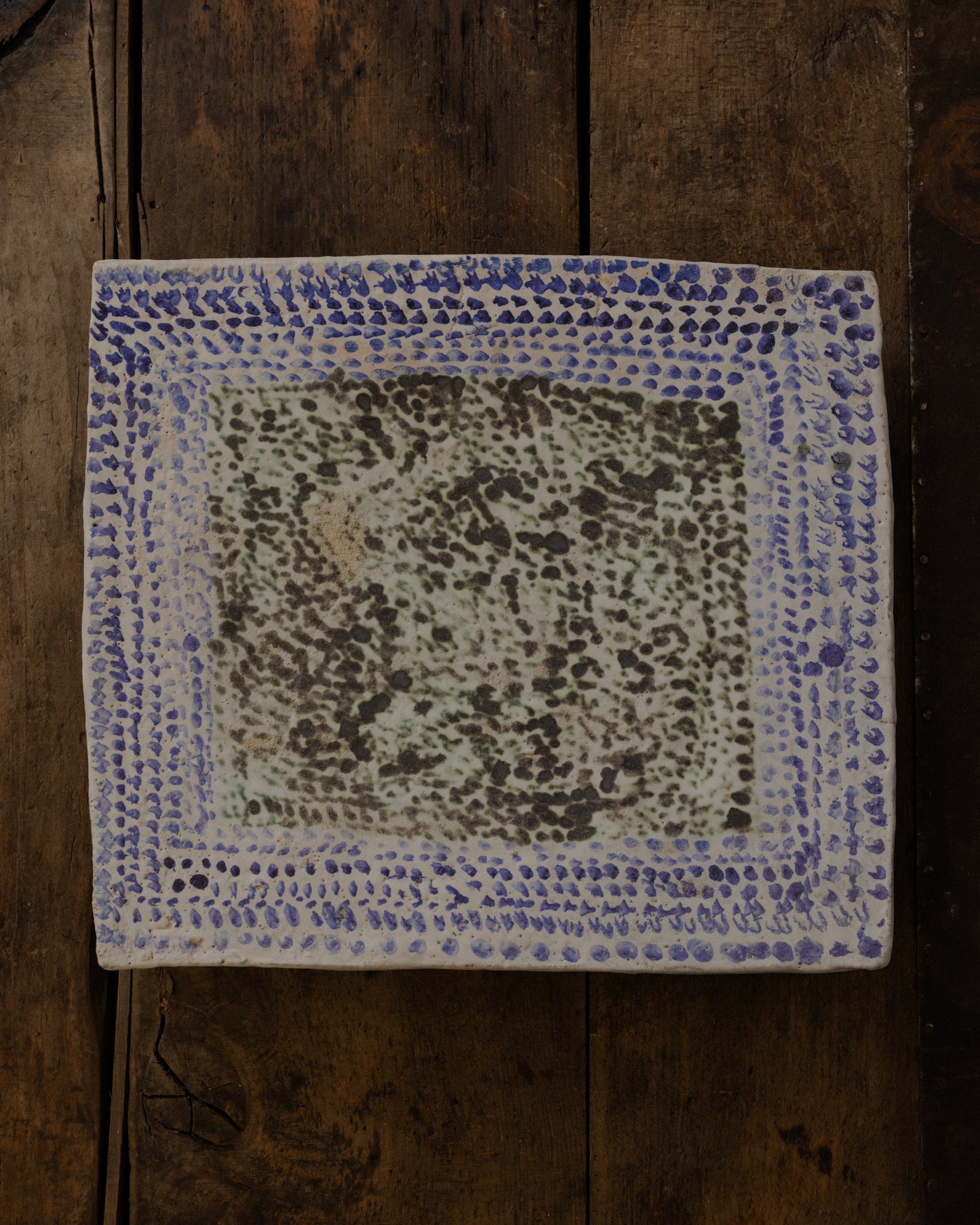 Square Platter / Wall Sculpture by Jody Baral