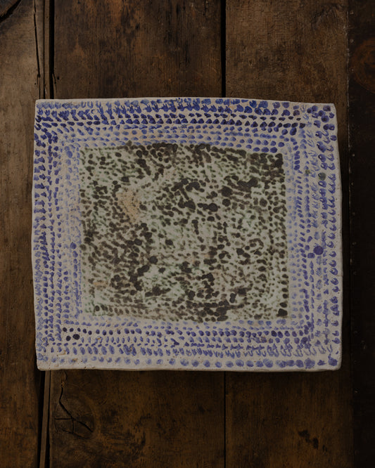 Square Platter / Wall Sculpture by Jody Baral