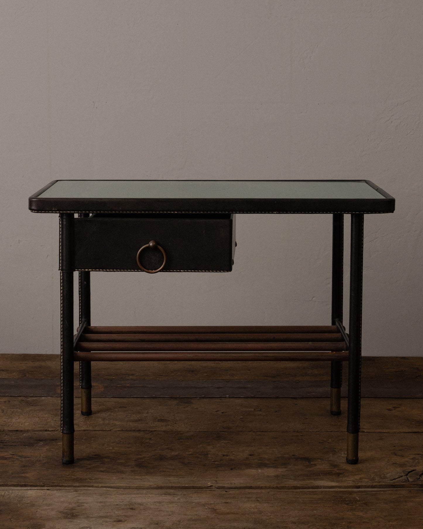 Pair of Side Tables by Jacques Adnet