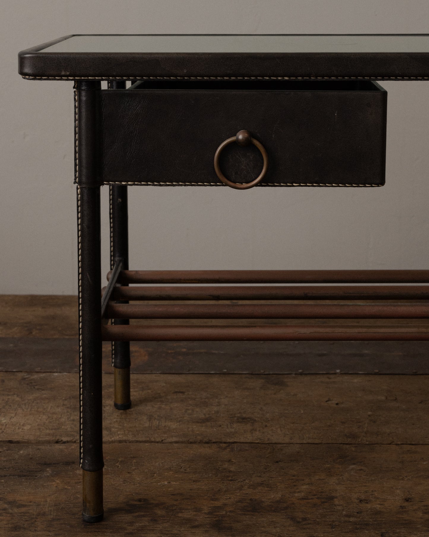 Pair of Side Tables by Jacques Adnet