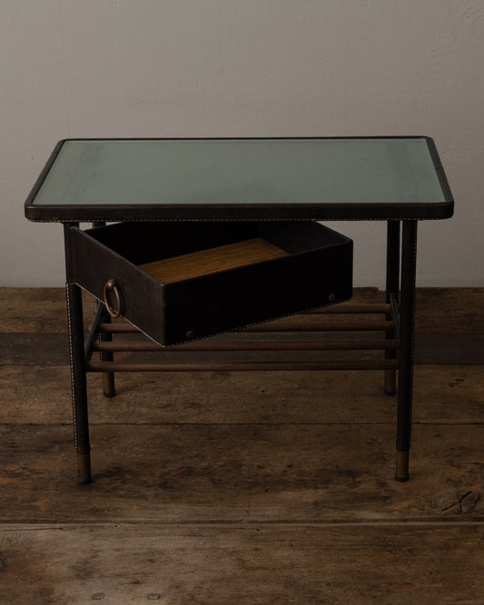 Pair of Side Tables by Jacques Adnet