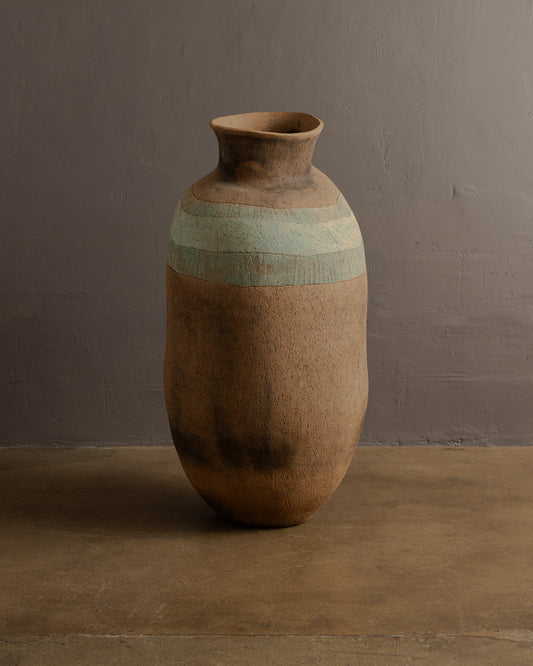 Large Painted Vessel — American Studio Pottery