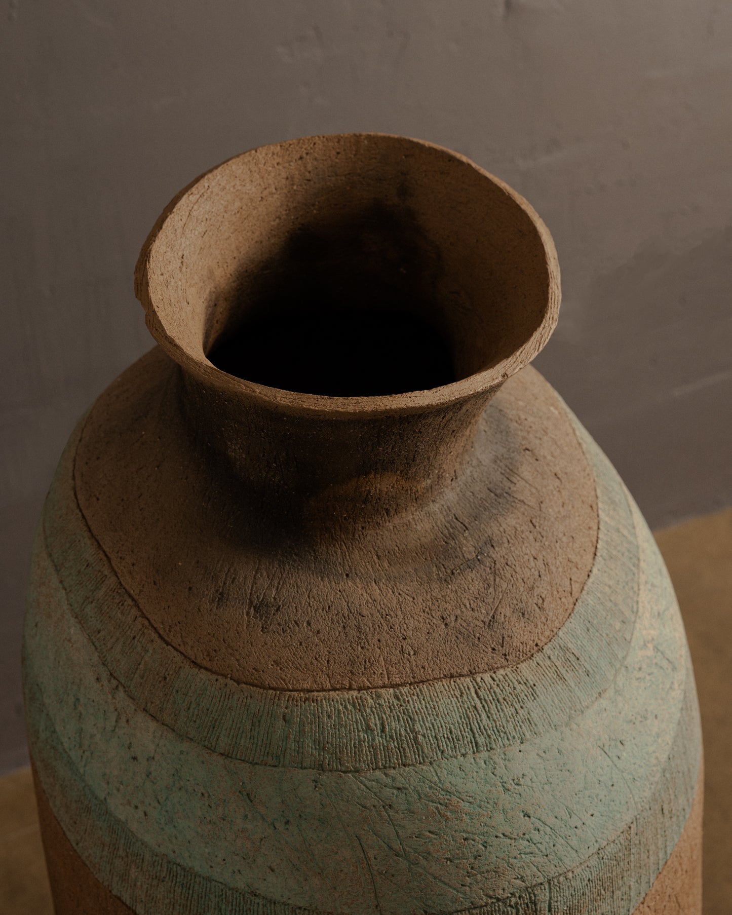 Large Painted Vessel — American Studio Pottery