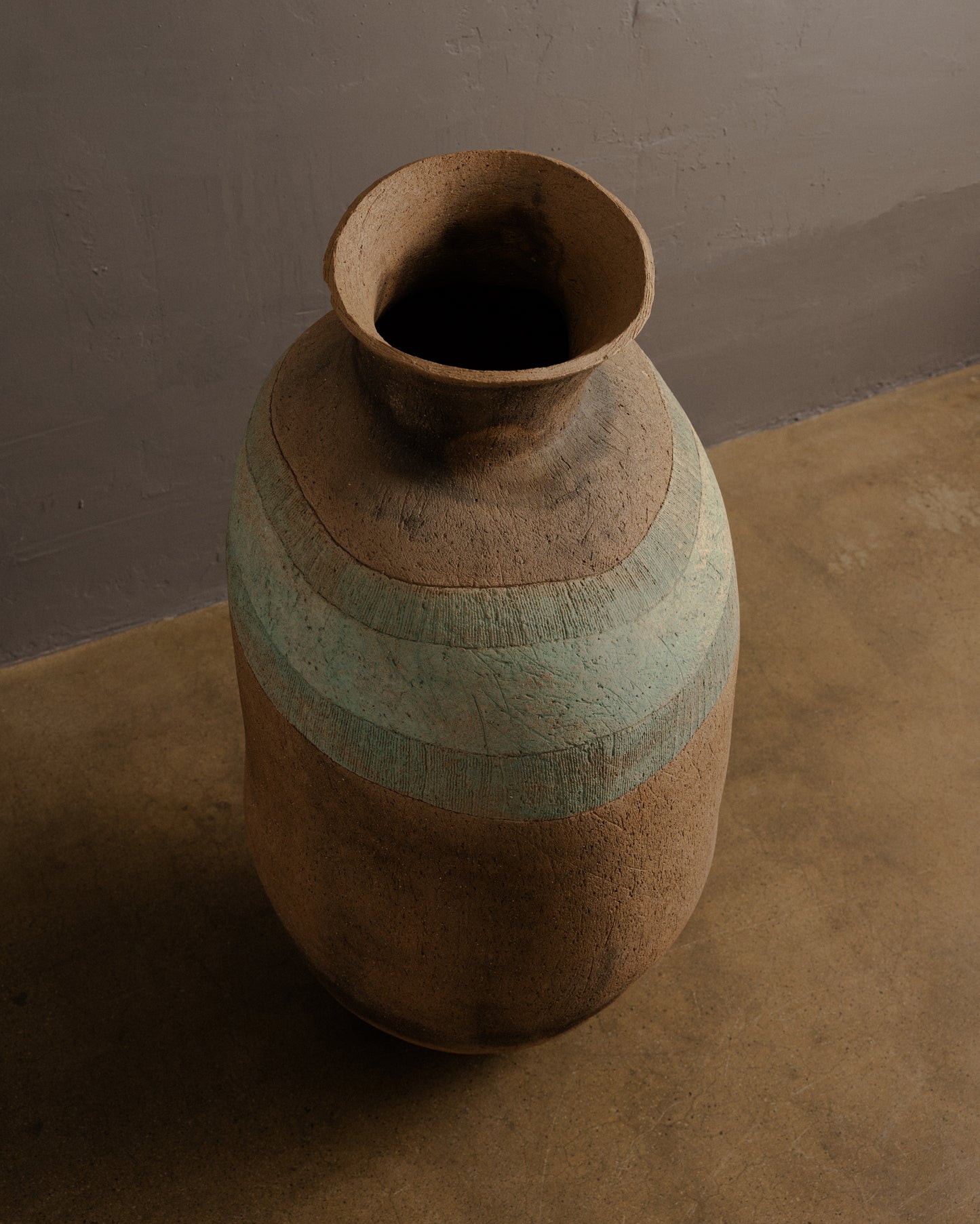 Large Painted Vessel — American Studio Pottery