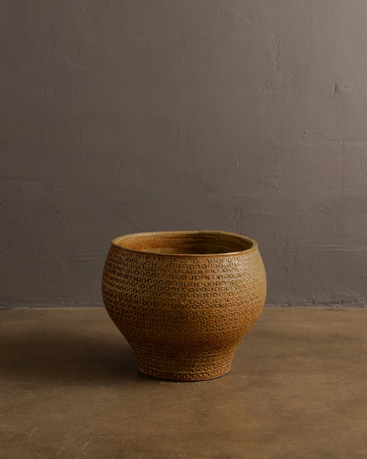 Architectural Pottery — Circle Motif Planter
