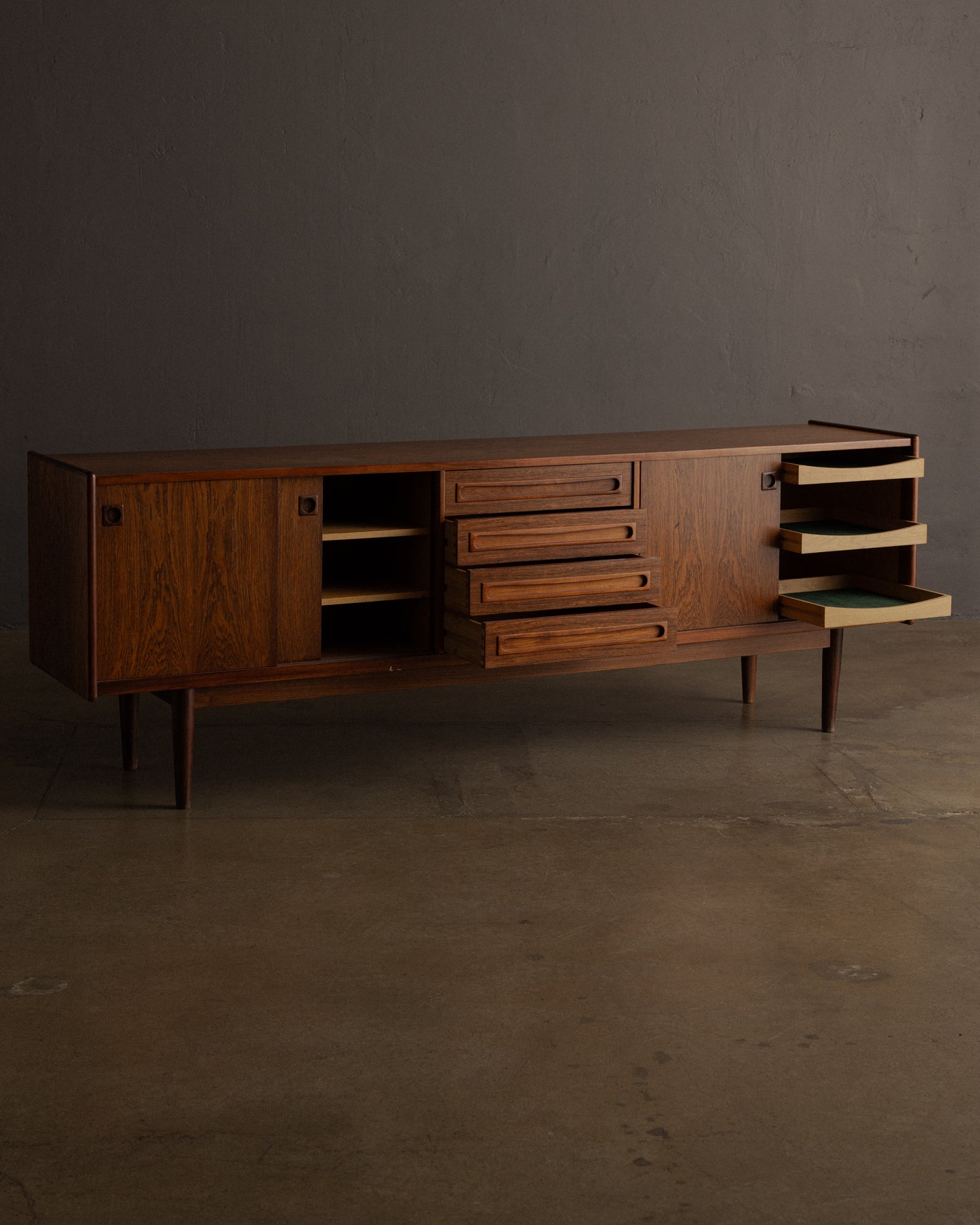 Danish Rosewood Credenza