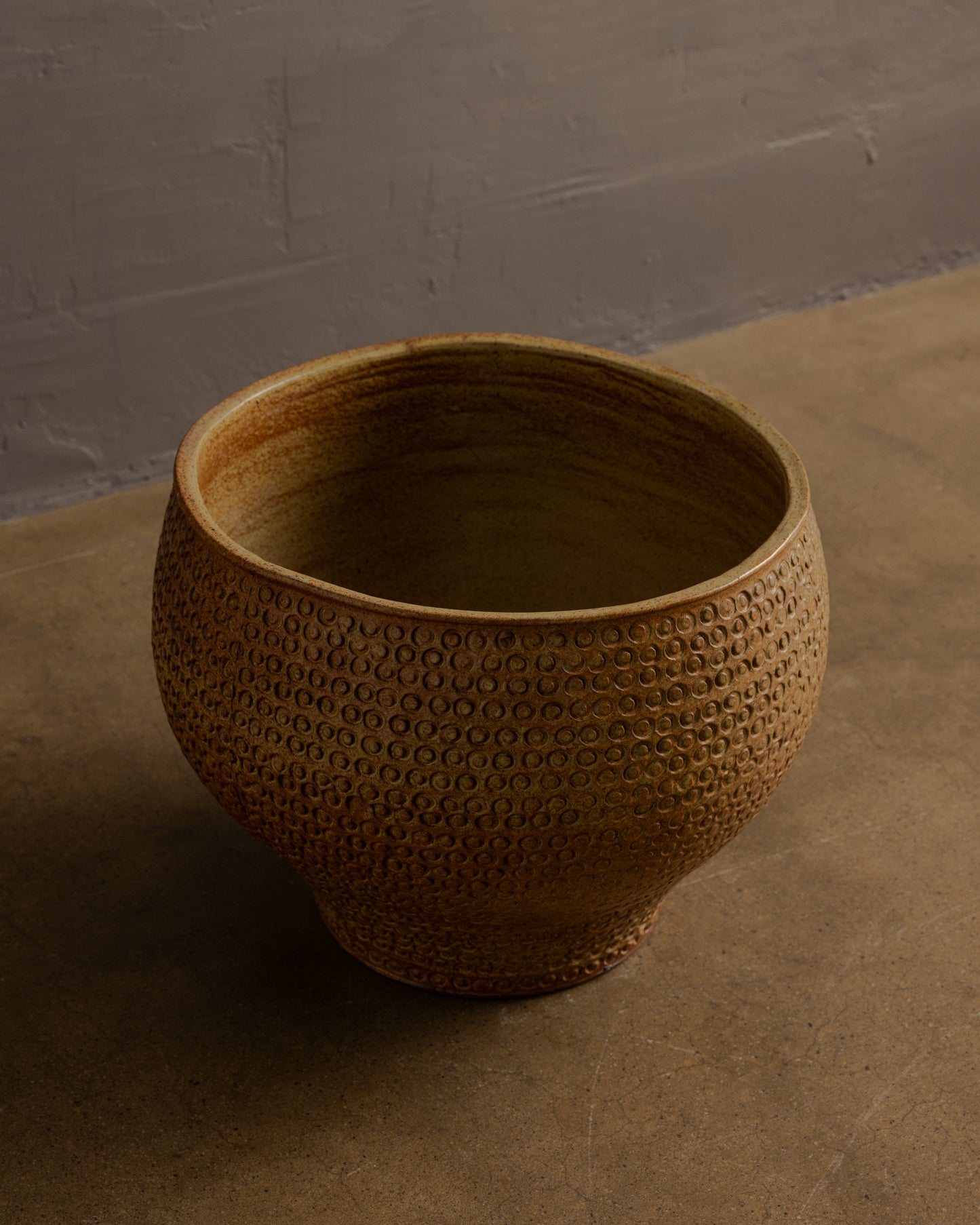 Architectural Pottery — Circle Motif Planter