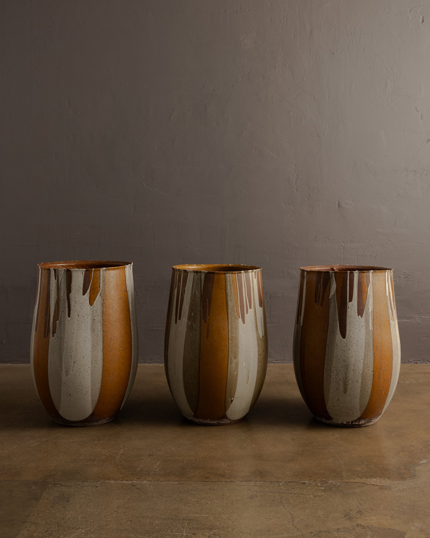 David Cressey — Model 5059 Flame Glaze Planters
