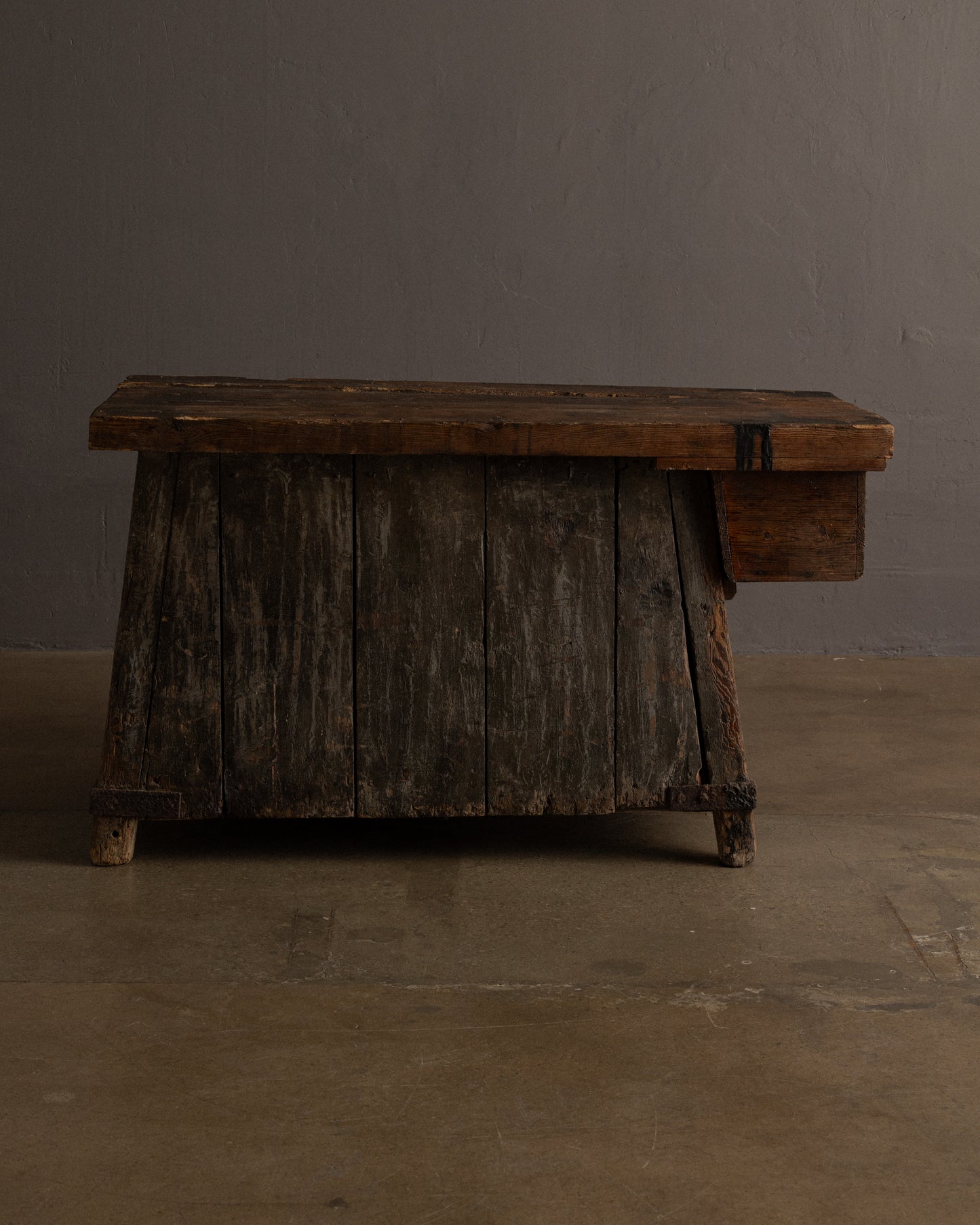 Primitive Workbench Cabinet