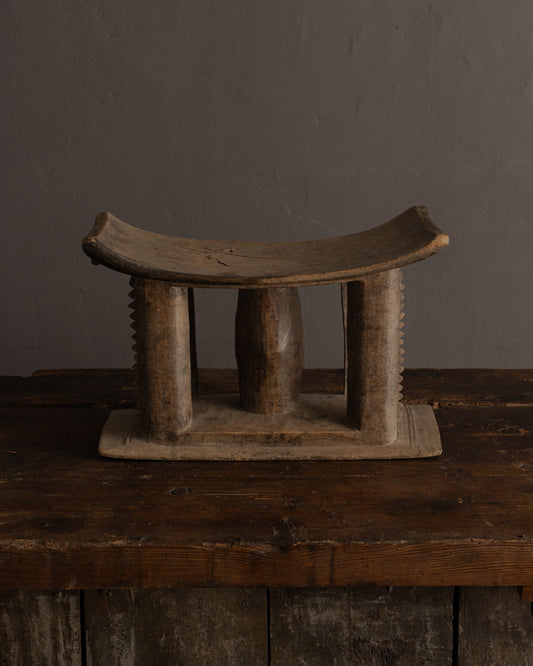 African Wooden Headrest