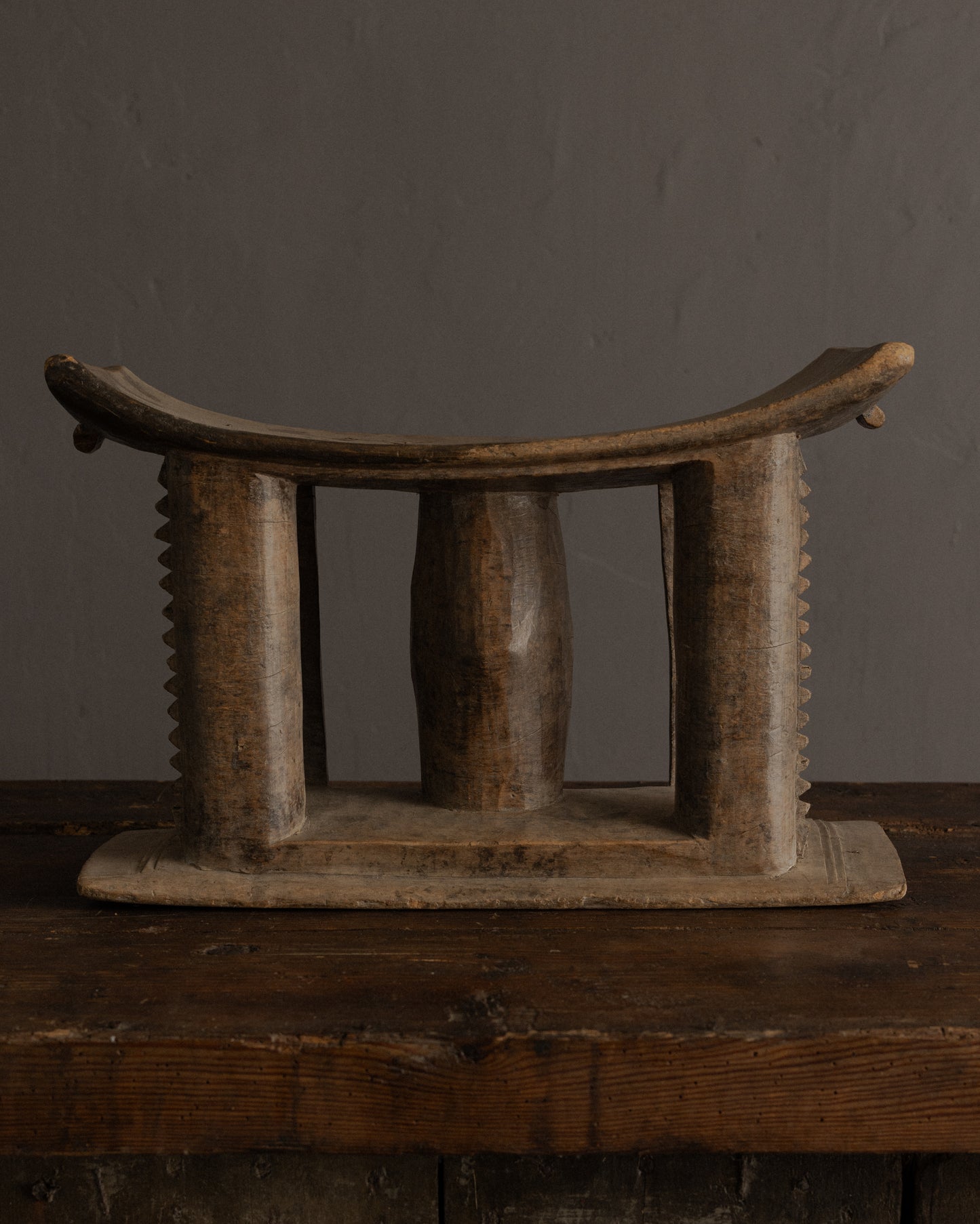African Wooden Headrest